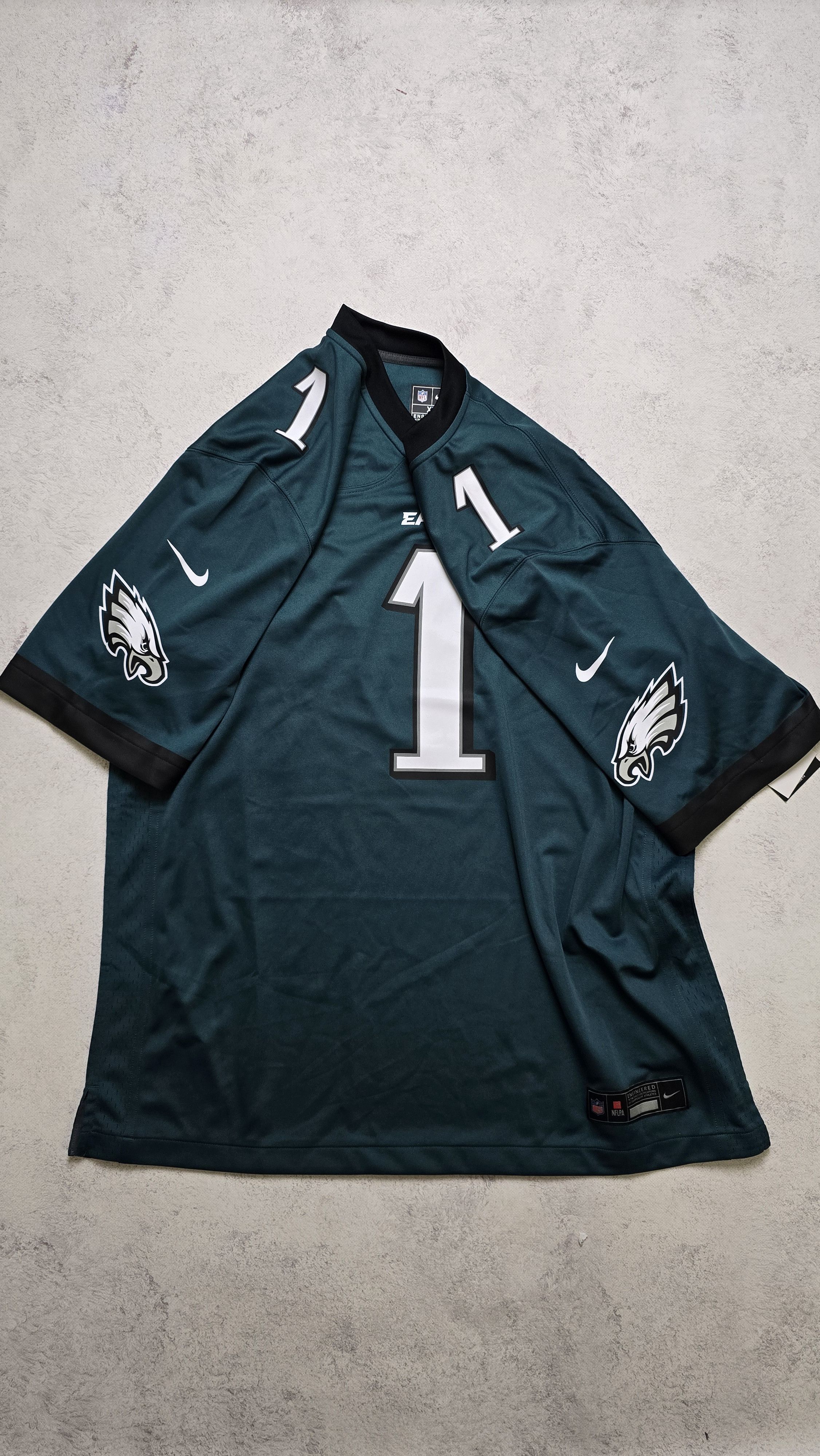 Nike Hurts Jersey Midnight Philadelphia Eagles SuperBowl LIX Size US XL / EU 56 / 4 - 2 Thumbnail
