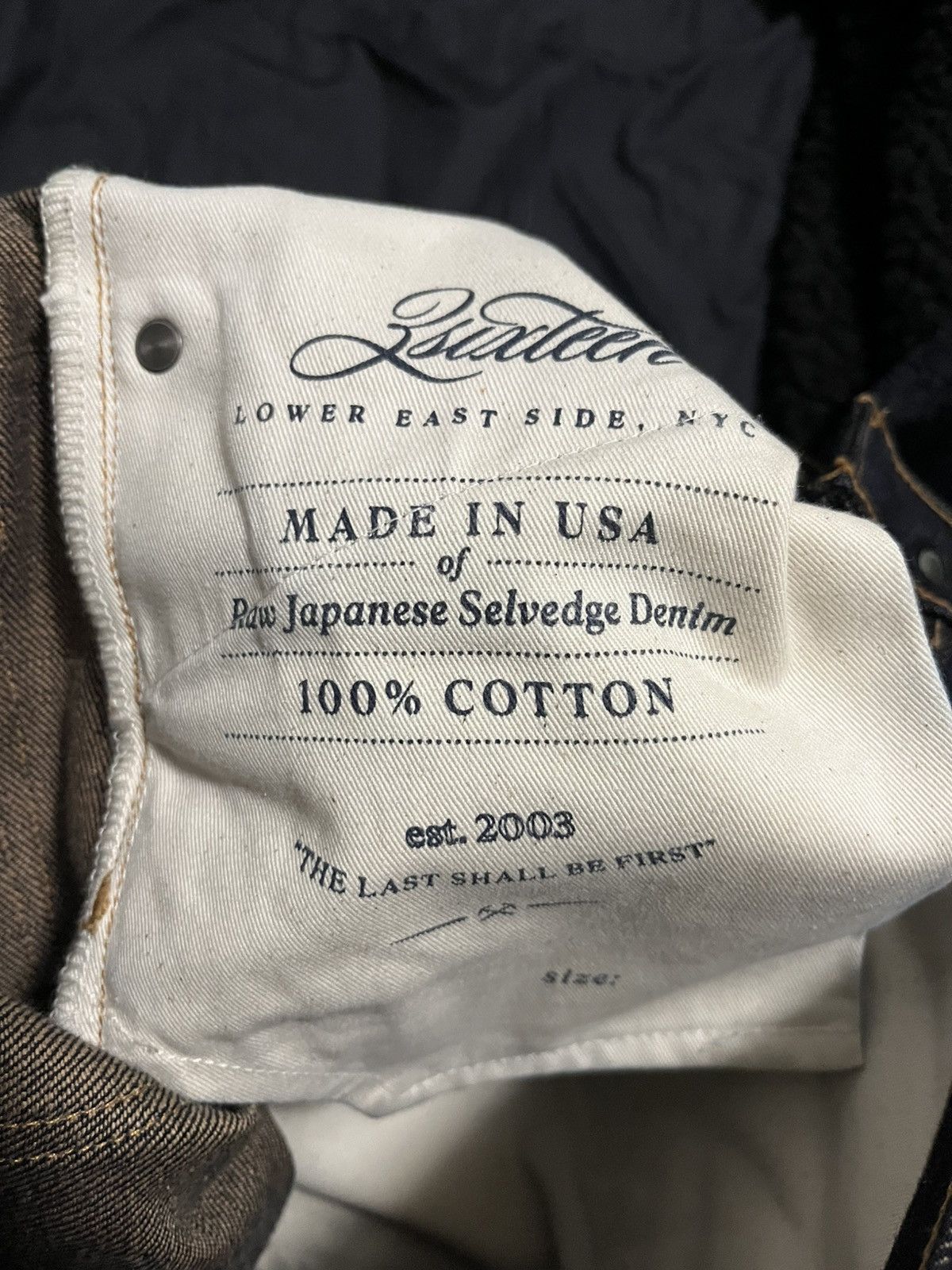 3sixteen 3sixteen Japanese Denim Size US 29 - 7 Thumbnail