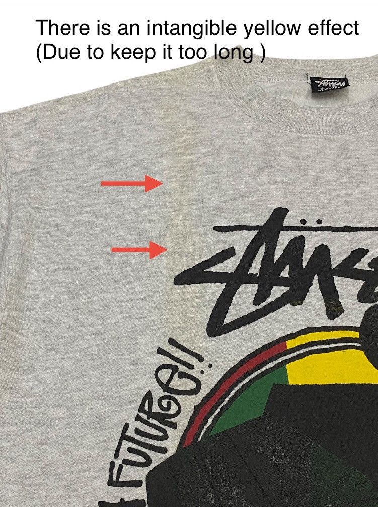 Stussy × Vintage Vintage Stussy Rasta Sweatshirt Size US M / EU 48-50 / 2 - 9 Thumbnail