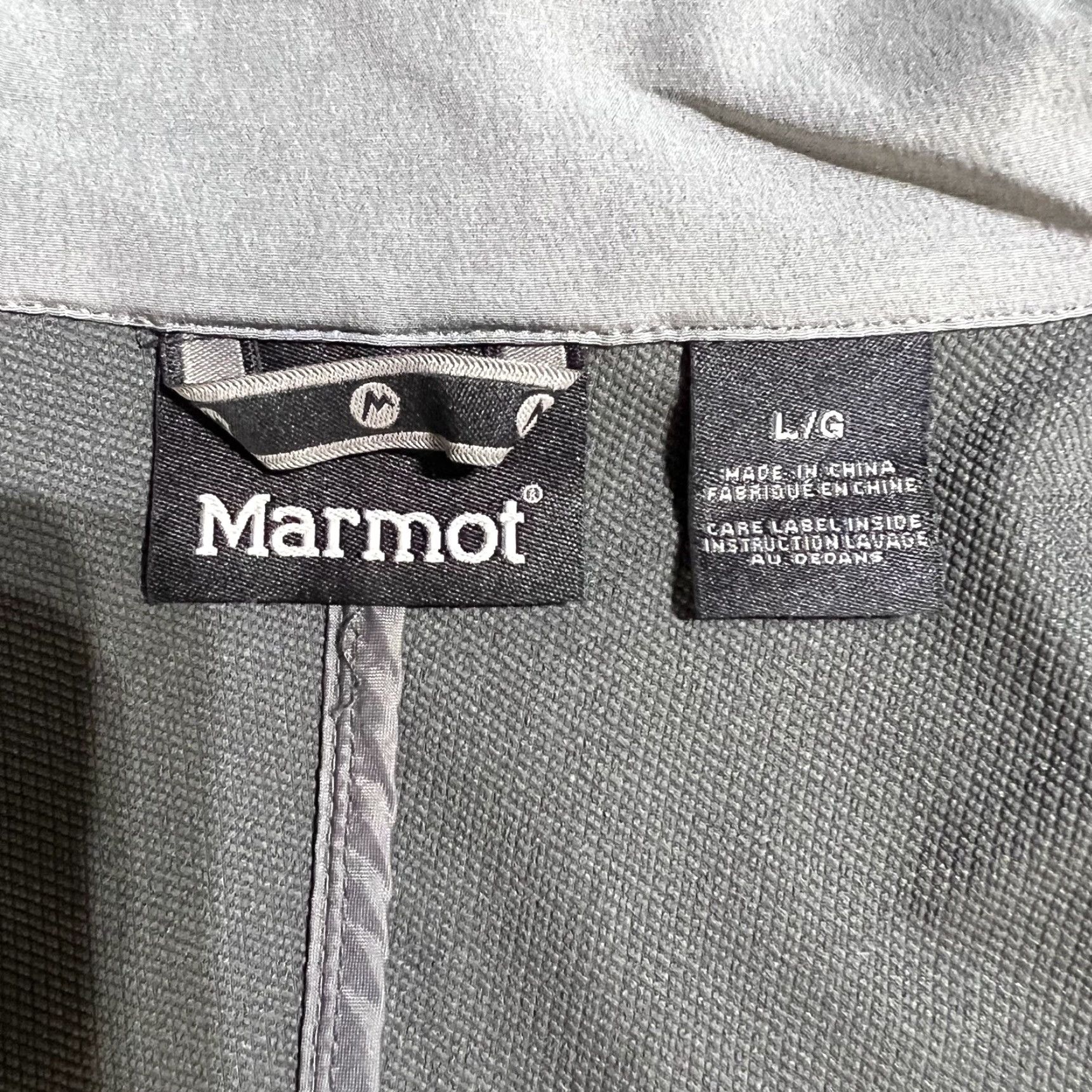 Marmot Marmot Jacket L Gray Full Zip Softshell Logo Men Size US L / EU 52-54 / 3 - 7 Thumbnail