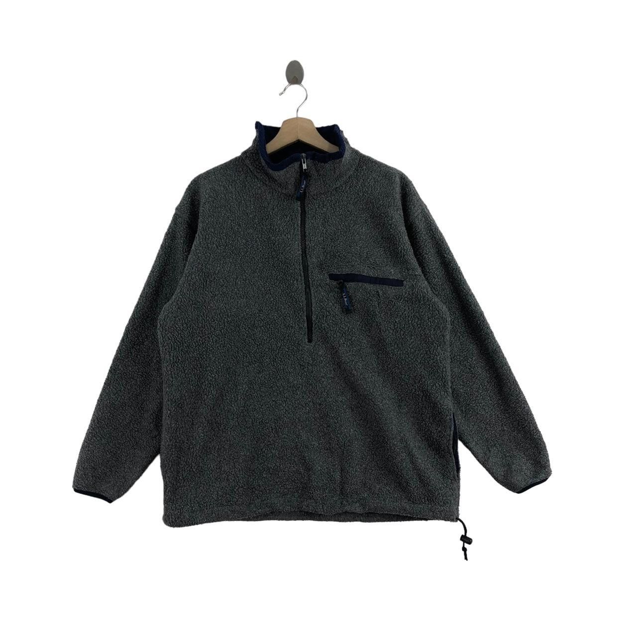 Vintage L.L. BEAN USA Deep Pile Fleece Jacket Sherpa