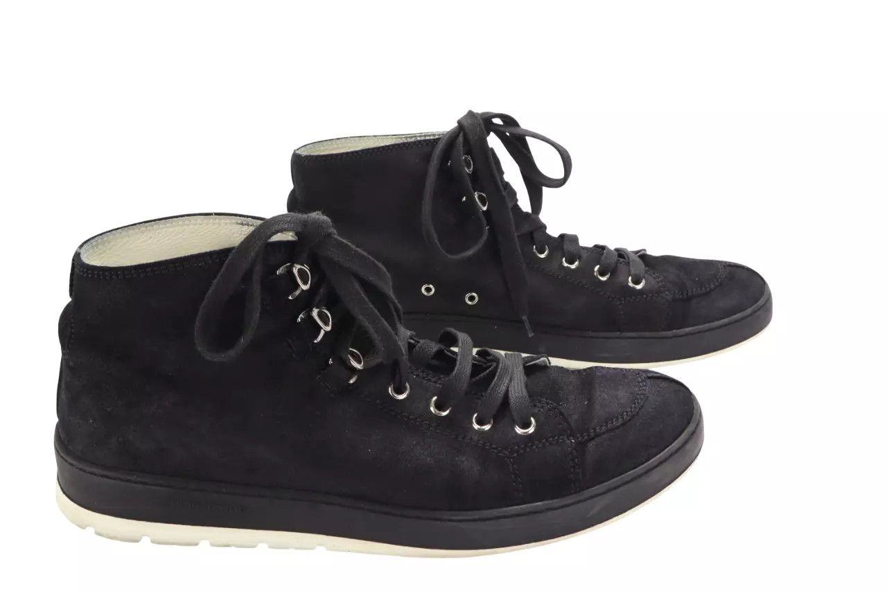 Dior DIOR Sneakers Men's FR 42 Black Suede Leather Almond Toe Size US 9 / EU 42 - 1 Thumbnail