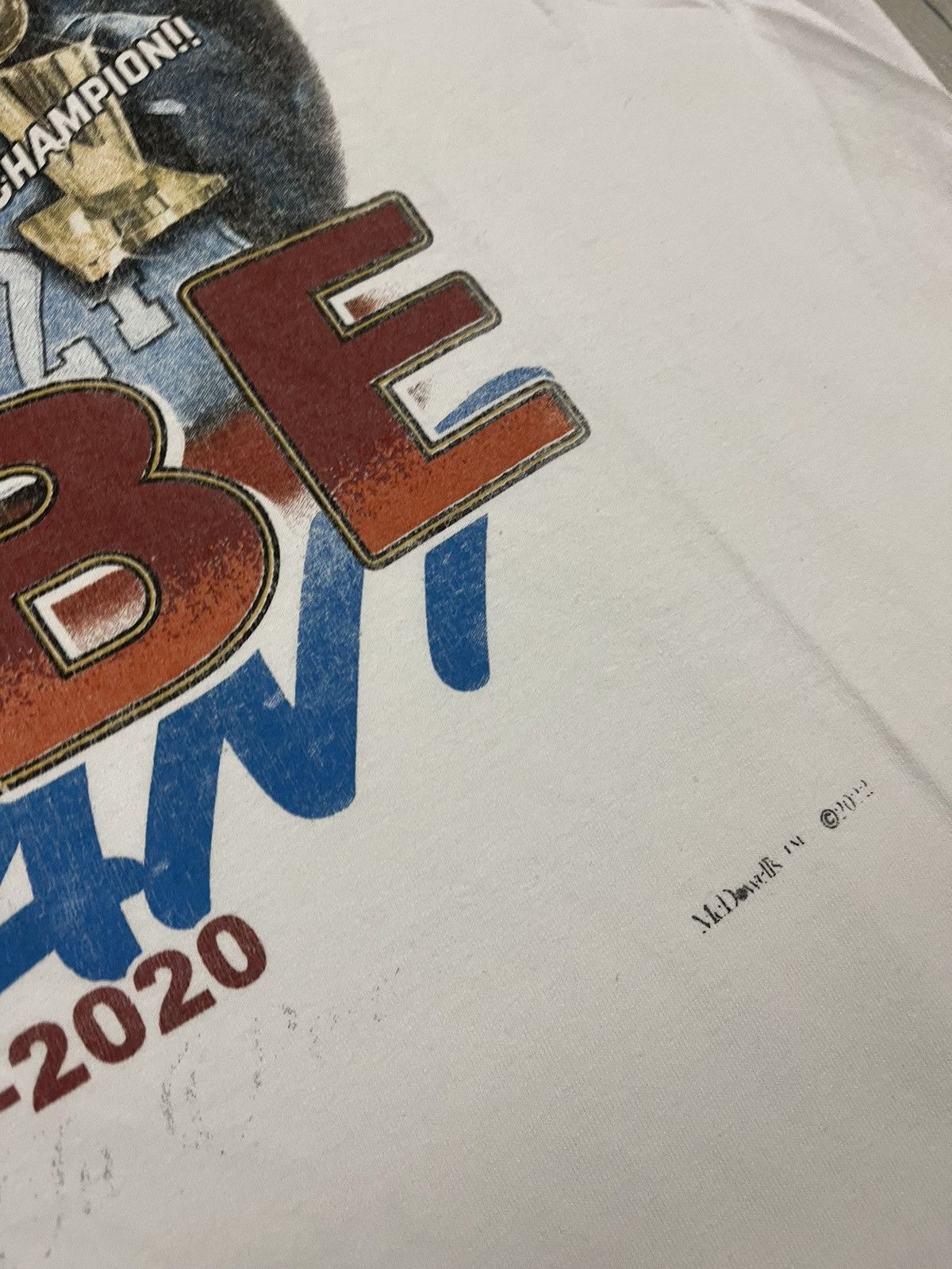 NBA MCDOWELLS RIP KOBE TEE VINTAGE supreme stussy nike fuct Size US XL / EU 56 / 4 - 4 Thumbnail