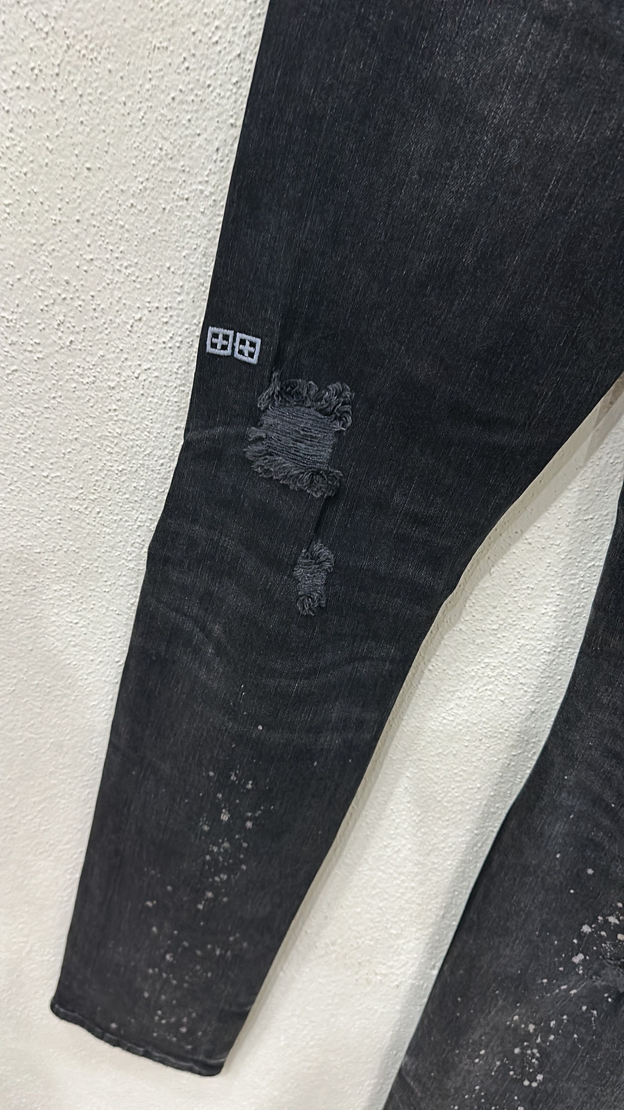 Ksubi Ksubi Chitch Blackk Rokk Denim Black Size 31 Size US 31 - 7 Thumbnail