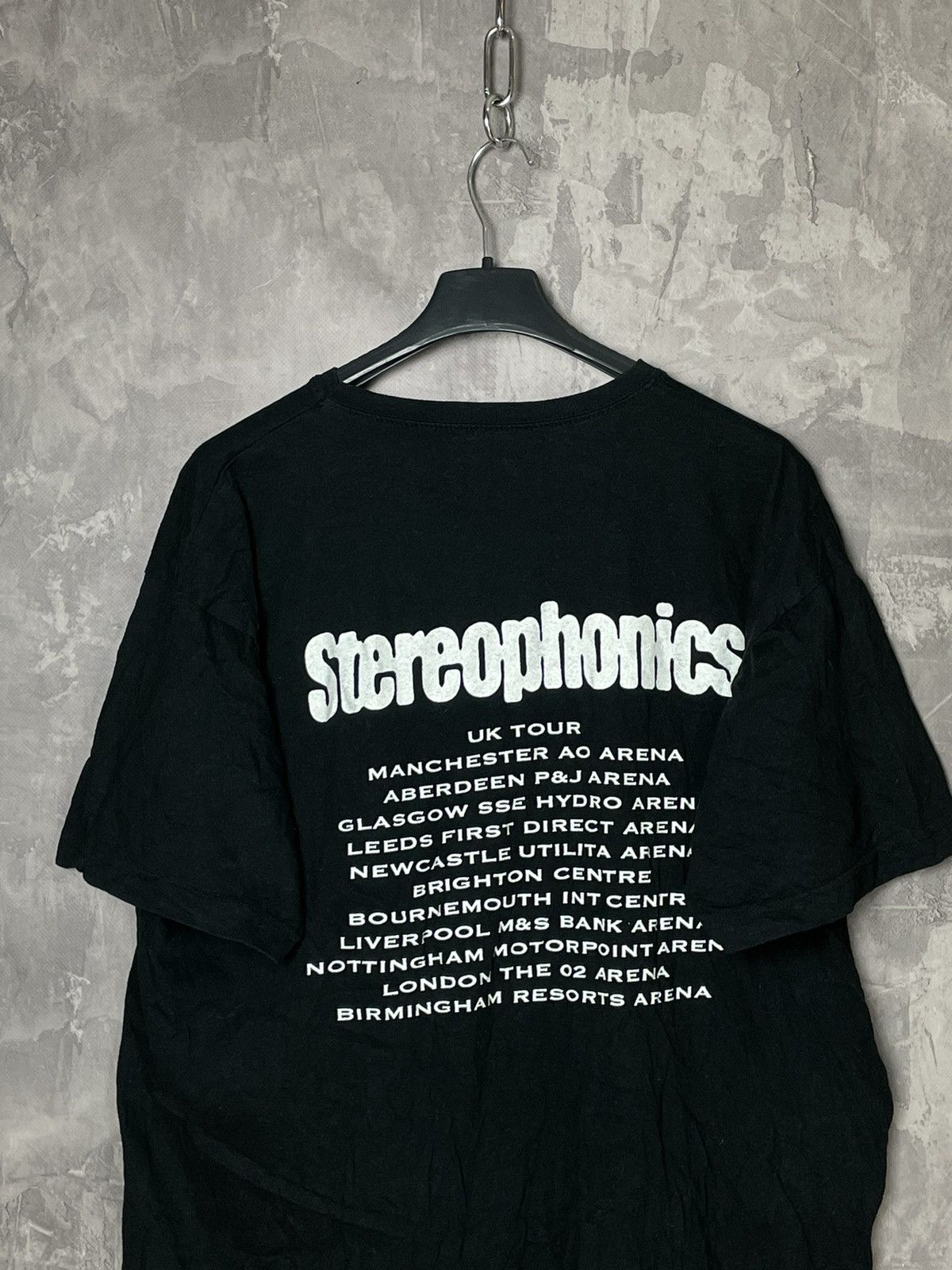 Band Tees × Vintage Vintage Stereophonics 00s Black Rock Band T-shirt Size US XL / EU 56 / 4 - 9 Thumbnail
