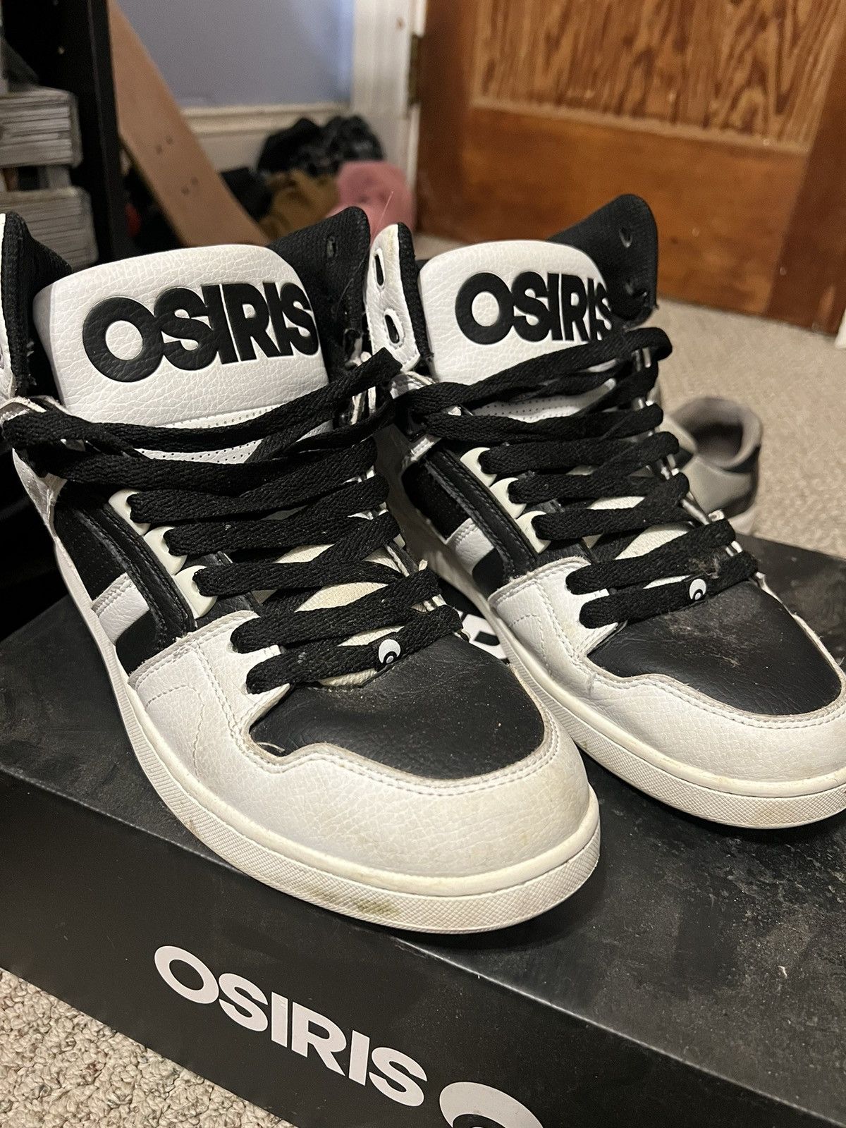 Osiris Peril Skate Shoes Classic Puffy Sneakers For Skaters