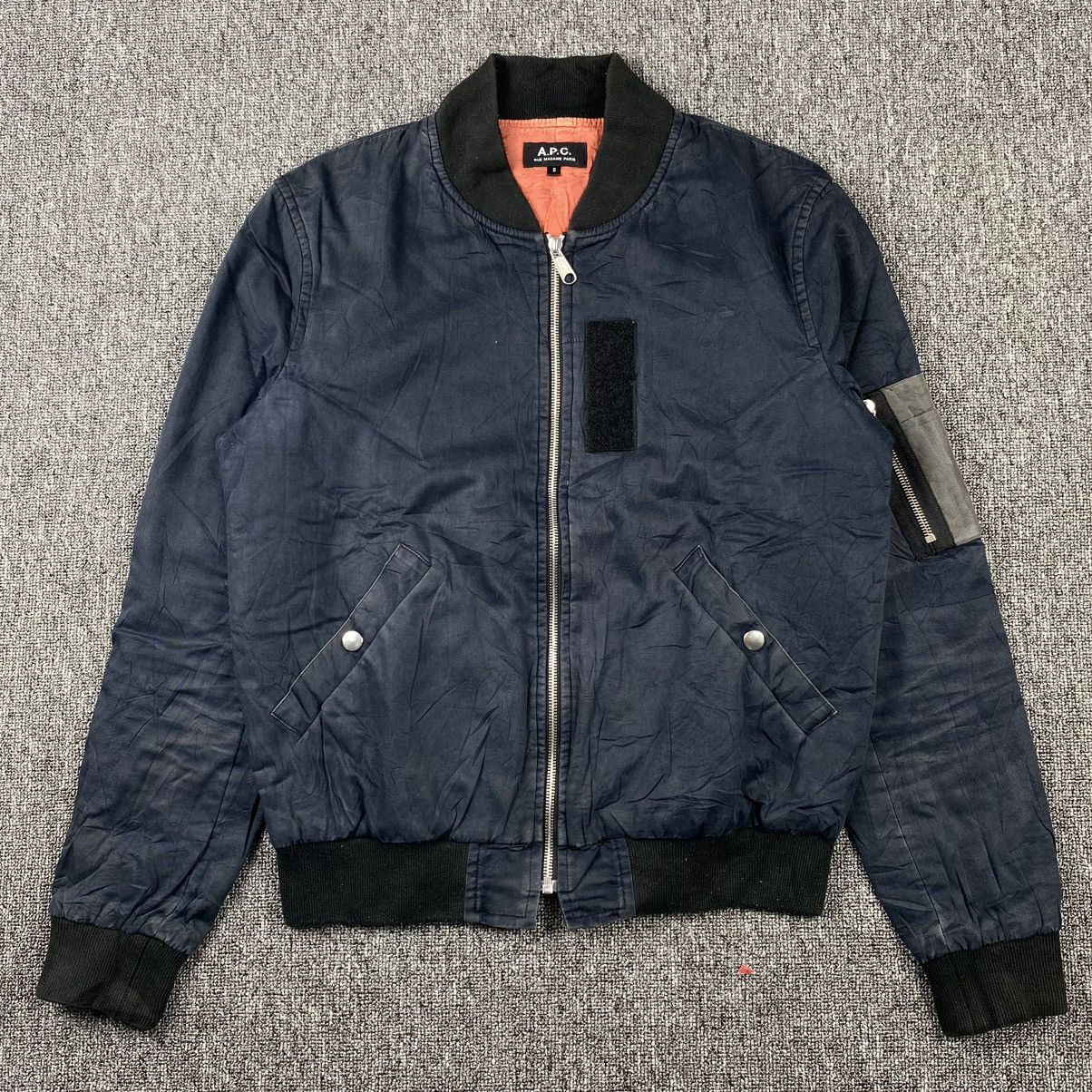 A.P.C. a.p.c bomber Jacket black Size US S / EU 44-46 / 1 - 1 Thumbnail