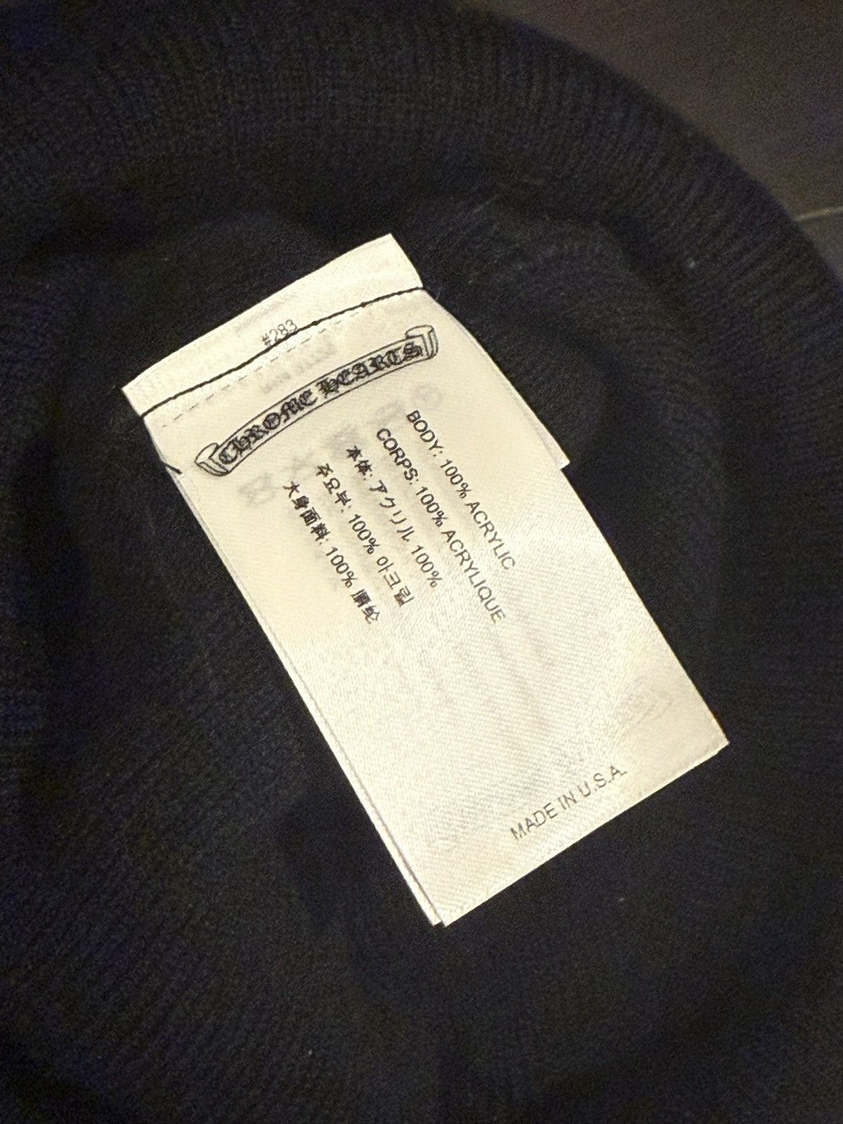 Chrome Hearts Chrome Hearts x Matty Boy Chomper Beanie Size ONE SIZE - 3 Thumbnail
