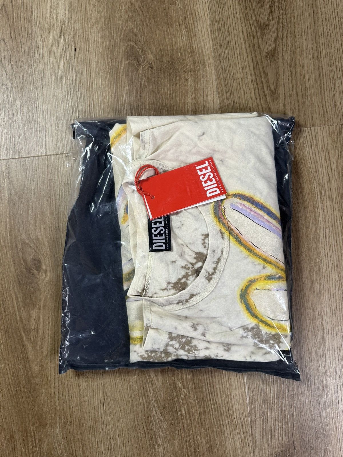 Diesel Diesel Men’s T-Wash-H3 Flower Print T-Shirt Size US L / EU 52-54 / 3 - 9 Thumbnail