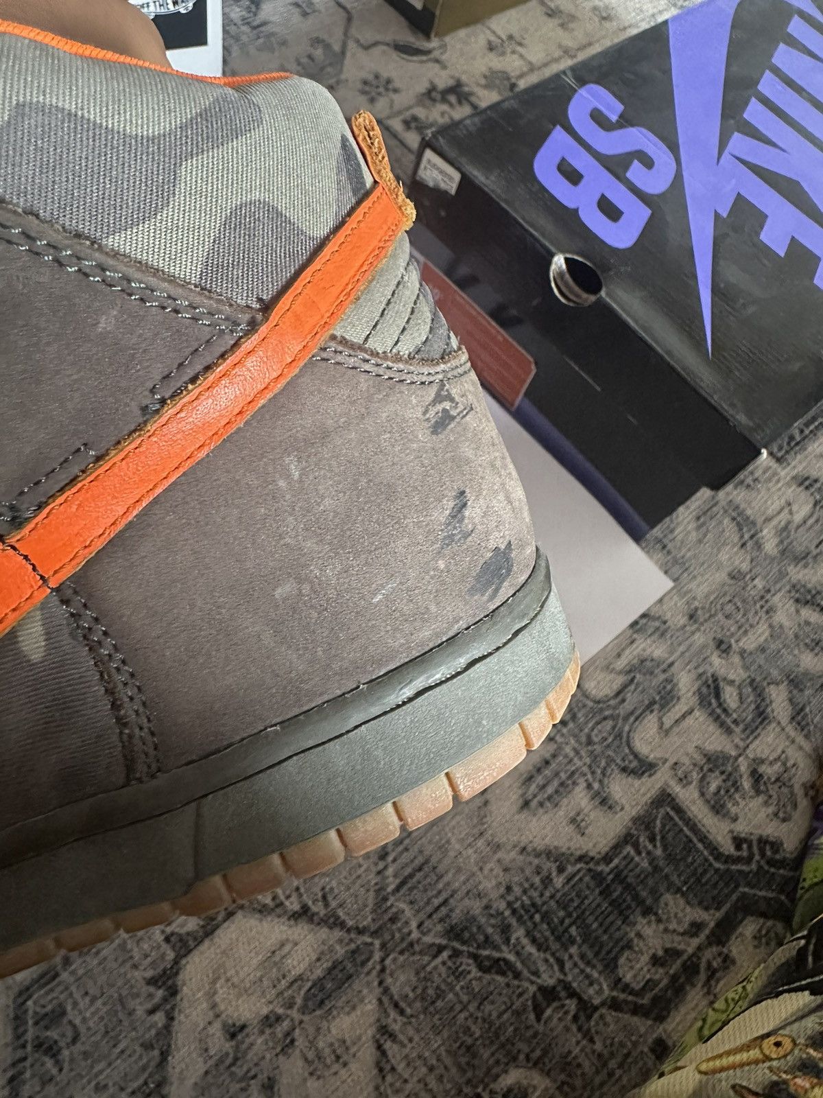 Nike Nike SB Dunk High Brian Anderson Camo Size 10.5 Size US 10.5 / EU 43-44 - 10 Thumbnail