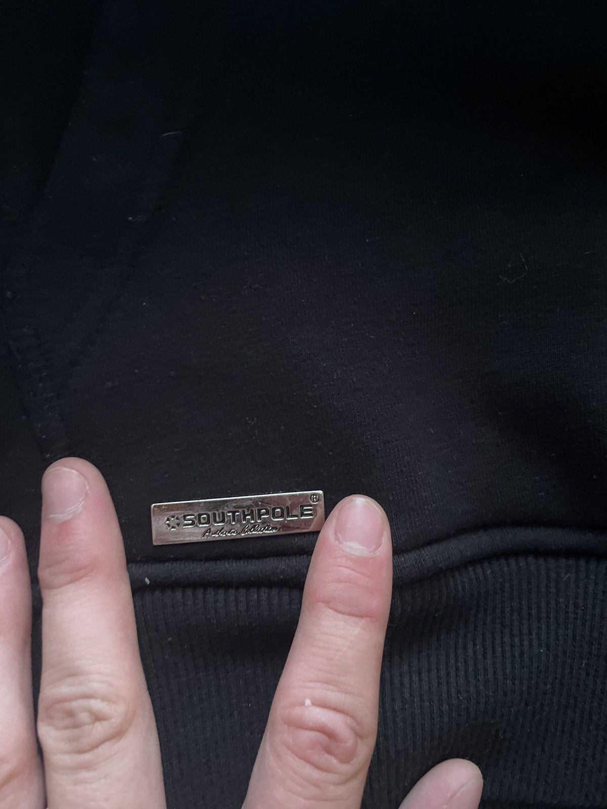 Southpole × Vintage 90s South Pole Zip-Hoodie Vintage Streetwear Sk8 Hip-Hop Y2k Size US L / EU 52-54 / 3 - 7 Thumbnail