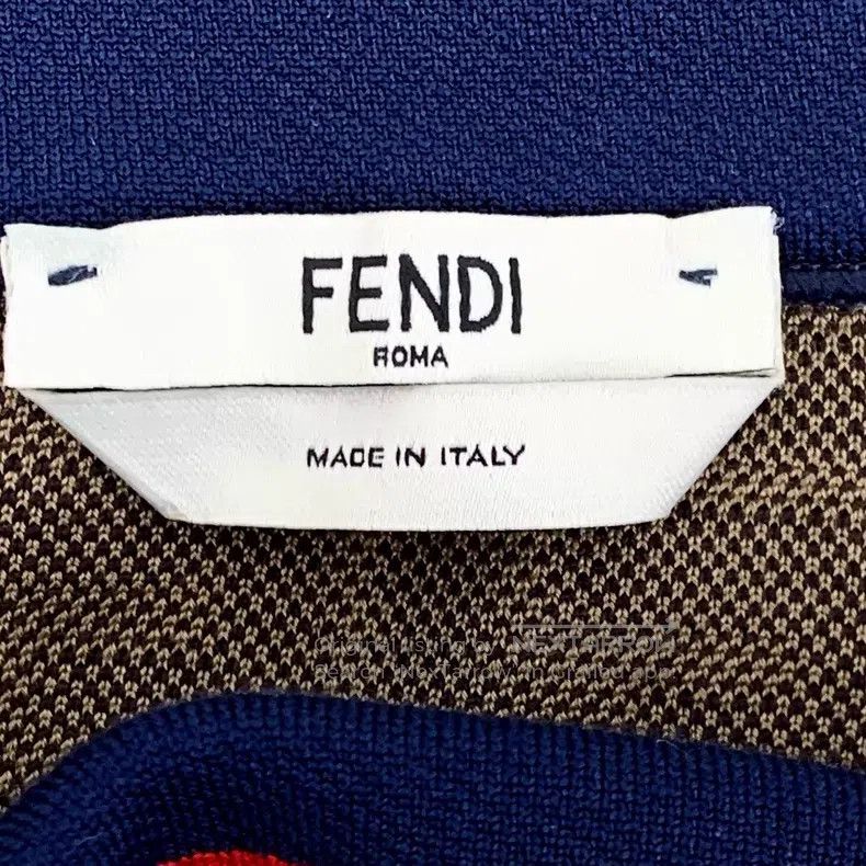 Fendi Fendi Deep Brown Classic F Logo Monogram Cotton Off-the-Sh Size XS / US 0-2 / IT 36-38 - 7 Thumbnail