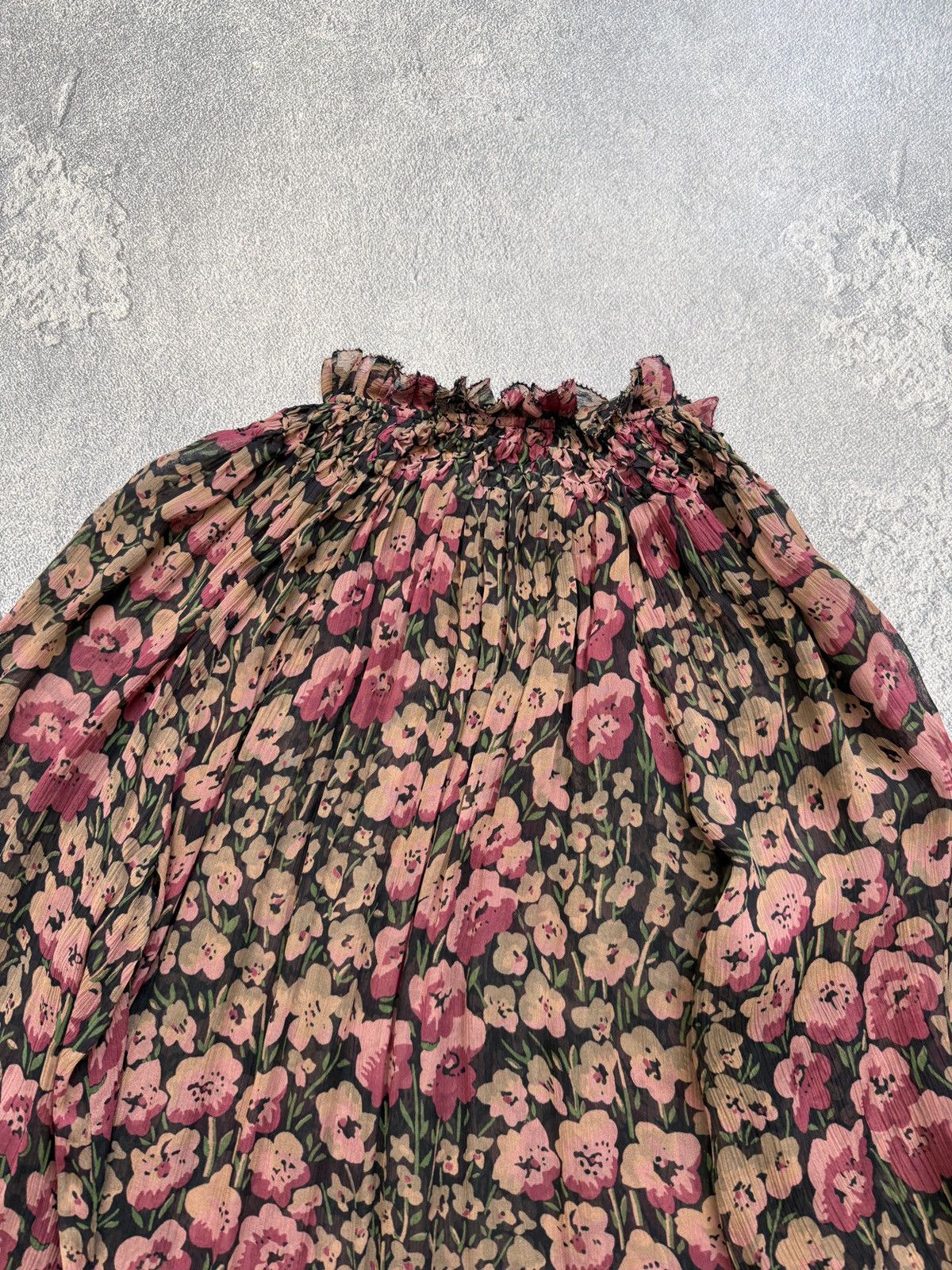 Polo Ralph Lauren Ralph Lauren Flowers Long Sleeve Button Up Shirt Blouse Size L / US 10 / IT 46 - 10 Thumbnail