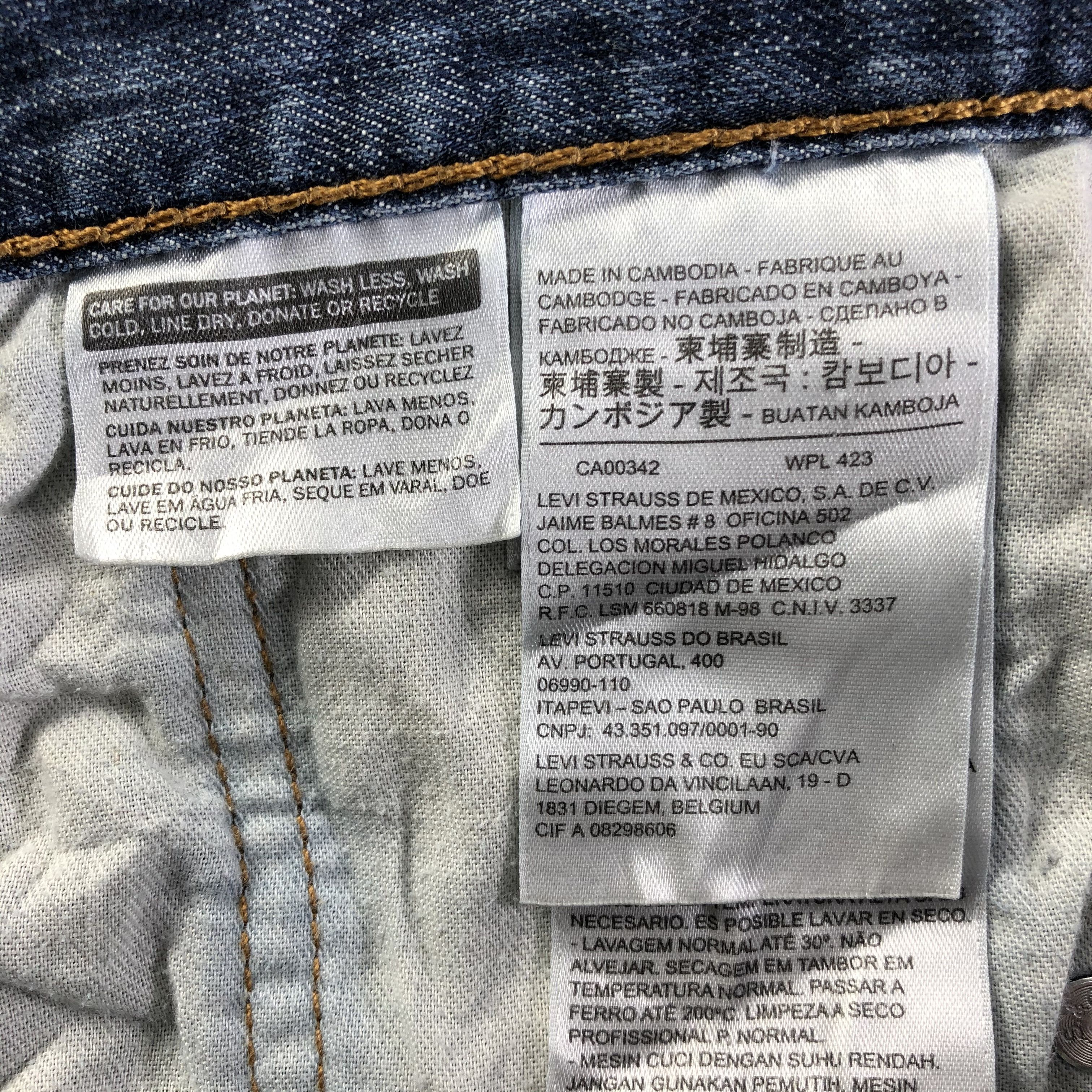 Levi's Vintage Blue Wash Levis 527 Jeans-J4288 Size US 31 - 10 Thumbnail