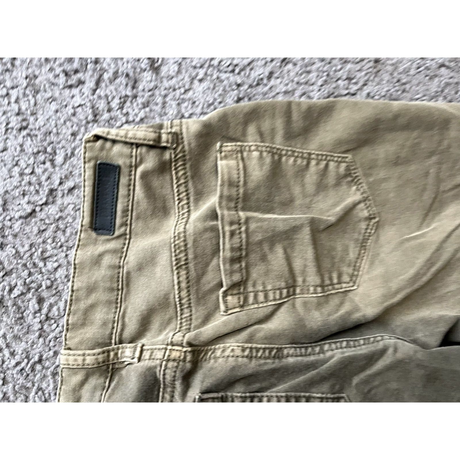 Vintage BLANKNYC Denim Olive Green Utility Pants 26 Zipper Accent Skinny Army Cargo Women Pants 26 Olive Green Zipper Army Skinny Denim Cargo Women Size 26" / US 2 / IT 38 - 4 Thumbnail