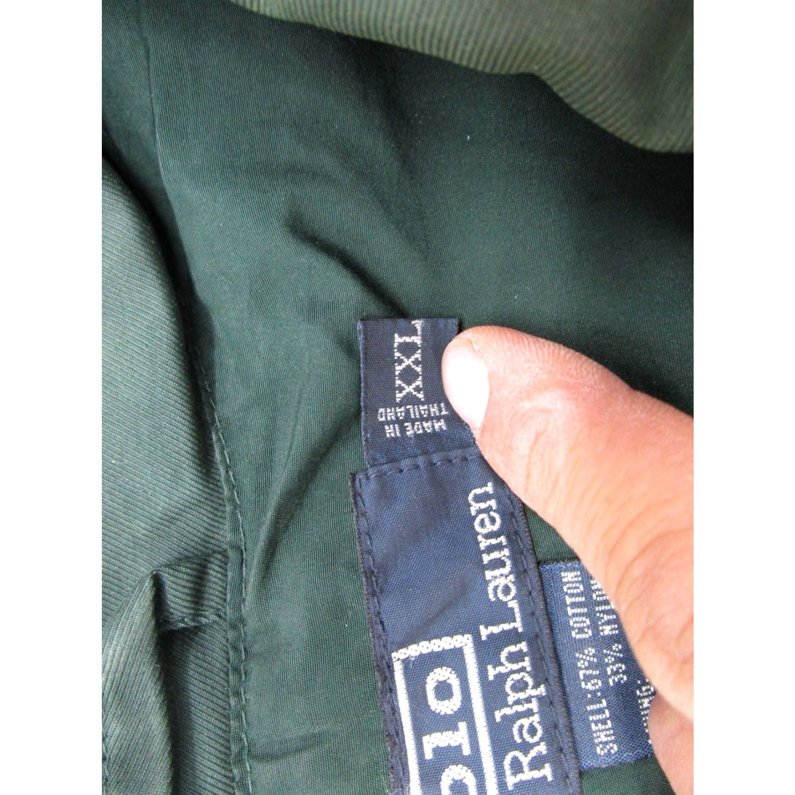 Polo Ralph Lauren VINTAGE Polo Ralph Lauren Jacket 2XL Green Down Waterfowl Filled Blend Nylon Zip Full Zip Insulated 90s Mens Size US XXL / EU 58 / 5 - 3 Thumbnail
