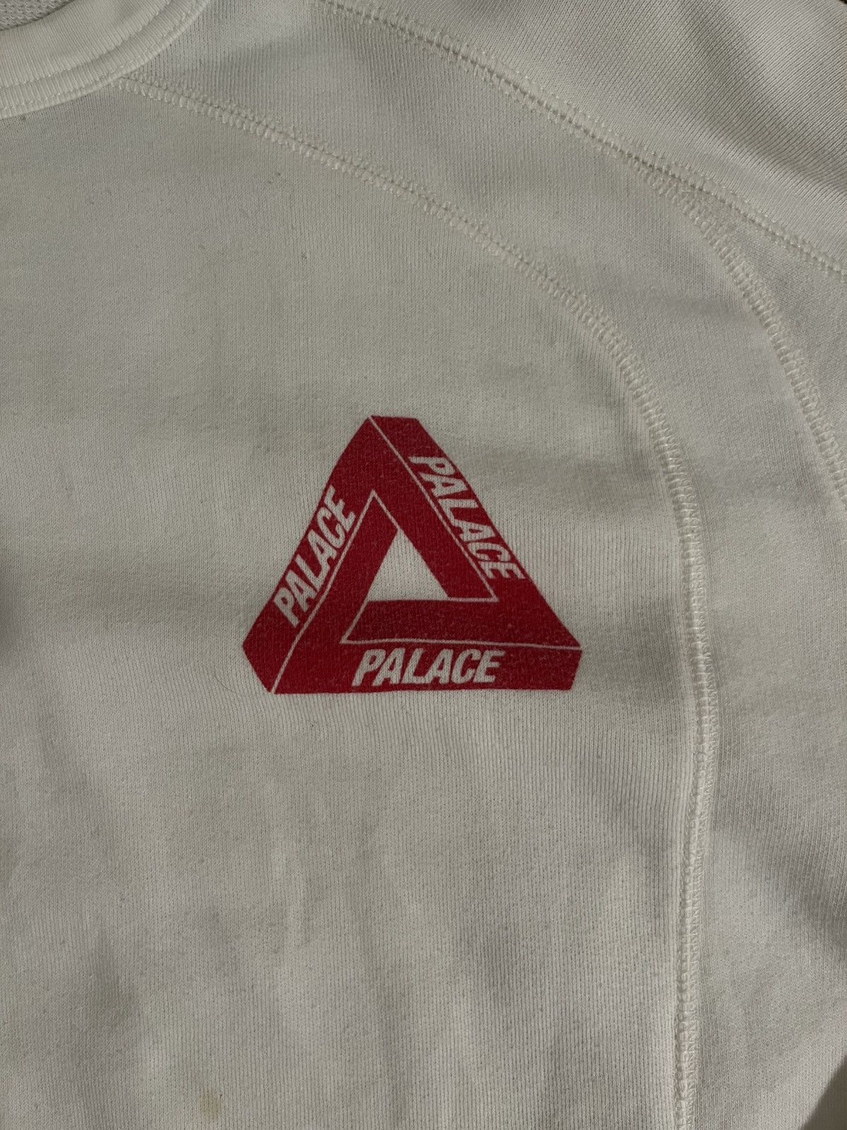 Palace Palace P-Tech Crew (White / Red) Size US M / EU 48-50 / 2 - 2 Thumbnail