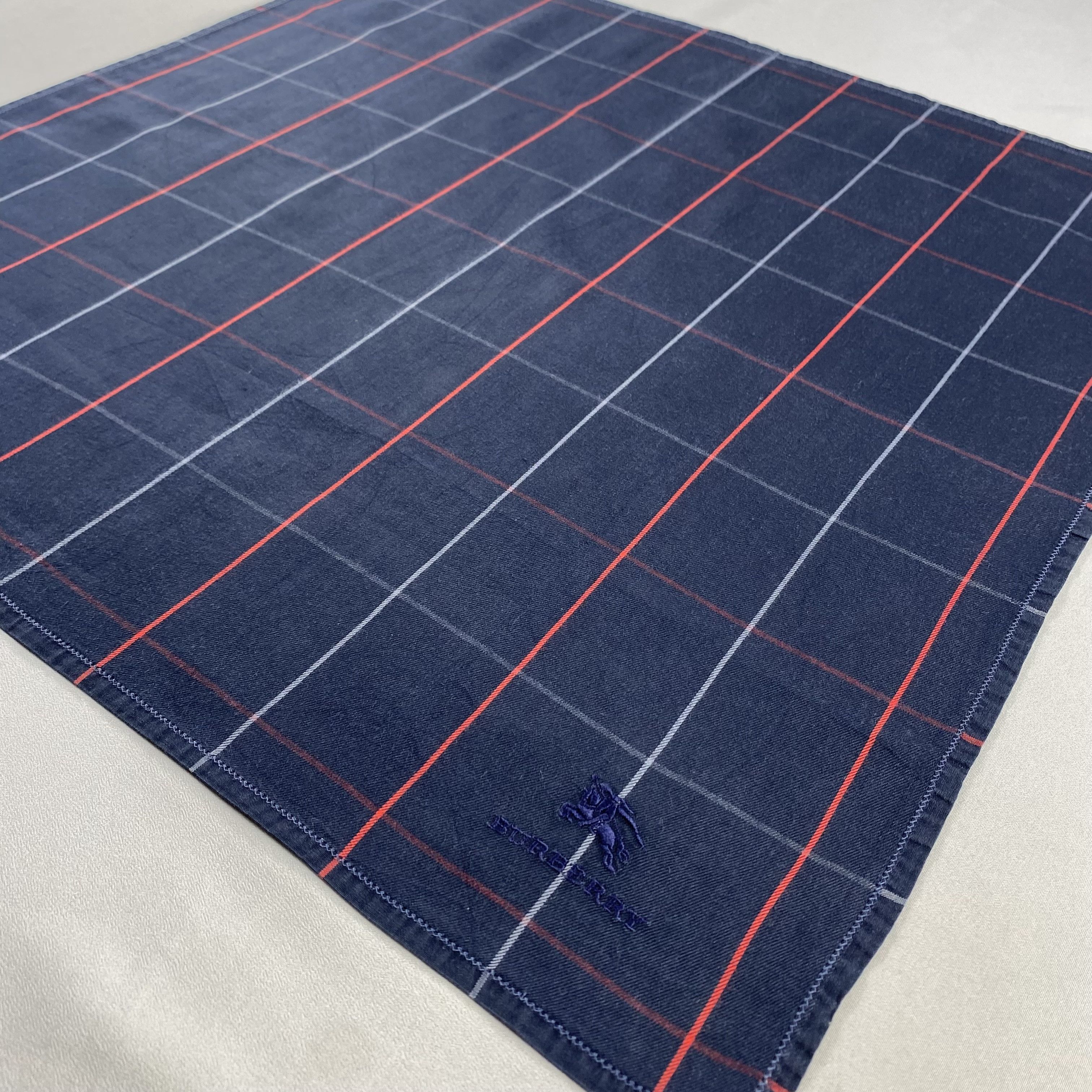 Burberry × Vintage Burberry Handkerchief / Neckerchief / Bandana-P1025 Size ONE SIZE - 2 Thumbnail