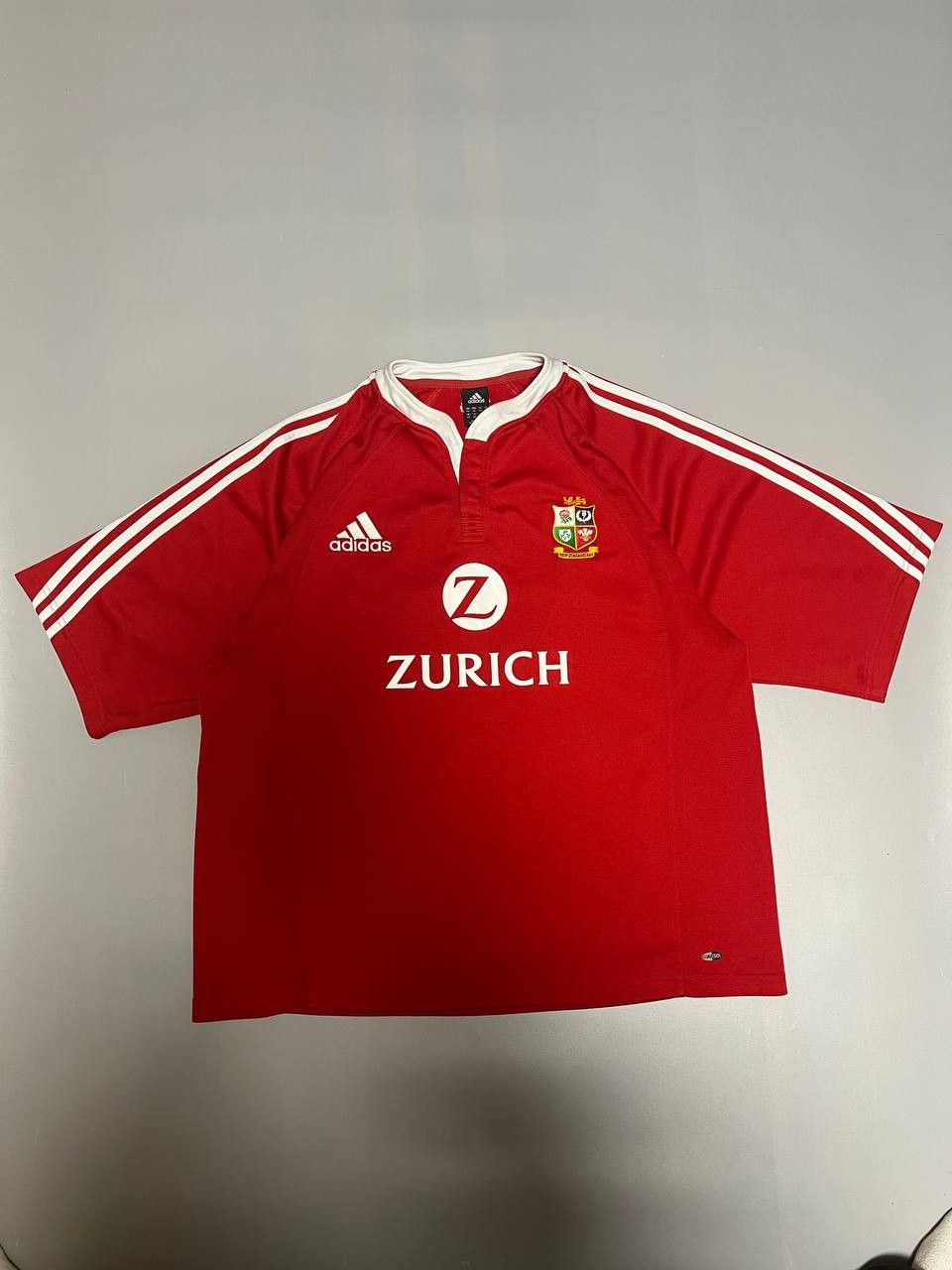 Adidas Vintage Y2k Adidas New Zealand Rugby Football Jersey T-shirt Size US XXL / EU 58 / 5 - 1 Thumbnail