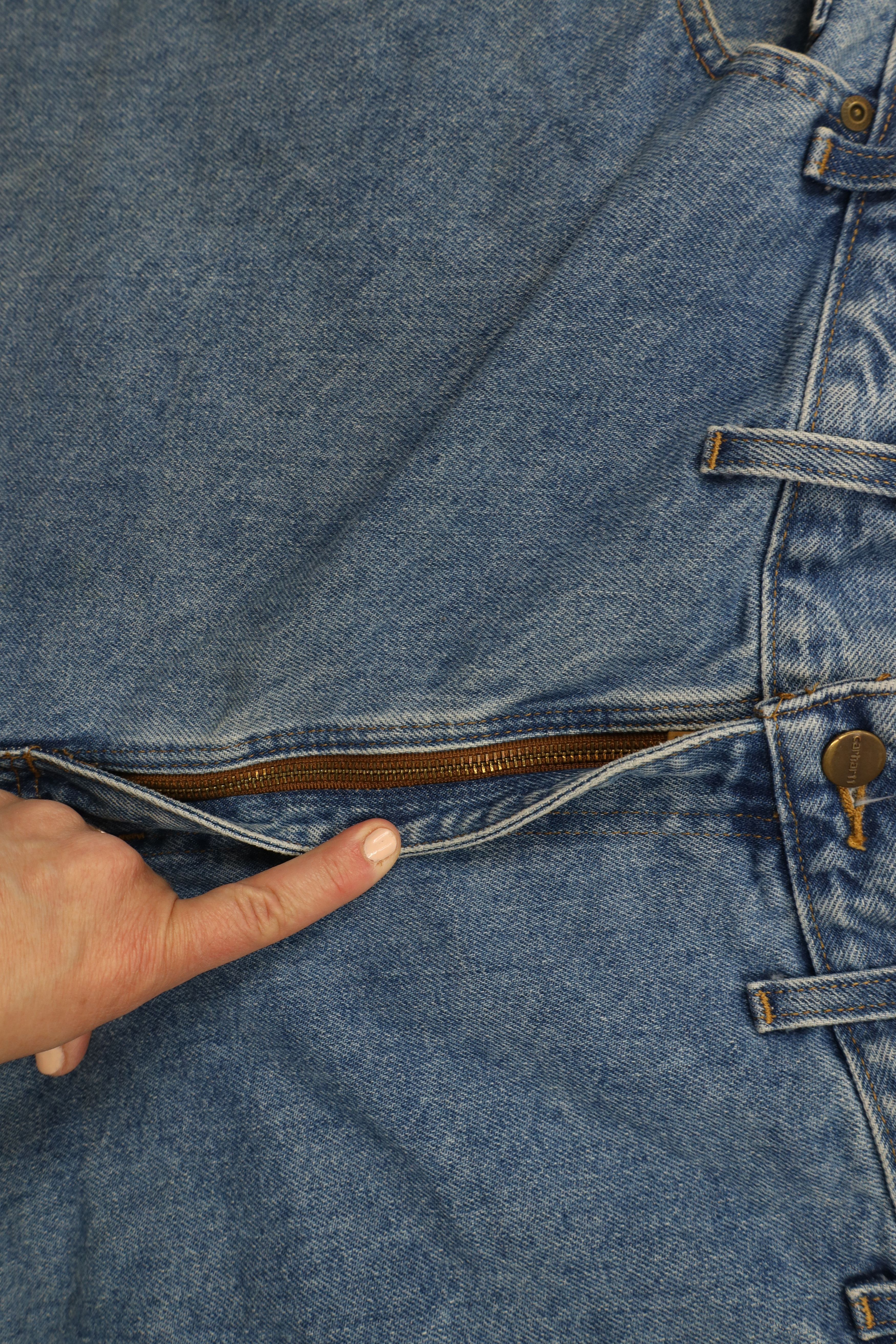 Carhartt × Vintage Vintage Carhartt Out Relaxed Fit Denim Jeans Blue Cotton Size US 44 / EU 60 - 8 Thumbnail
