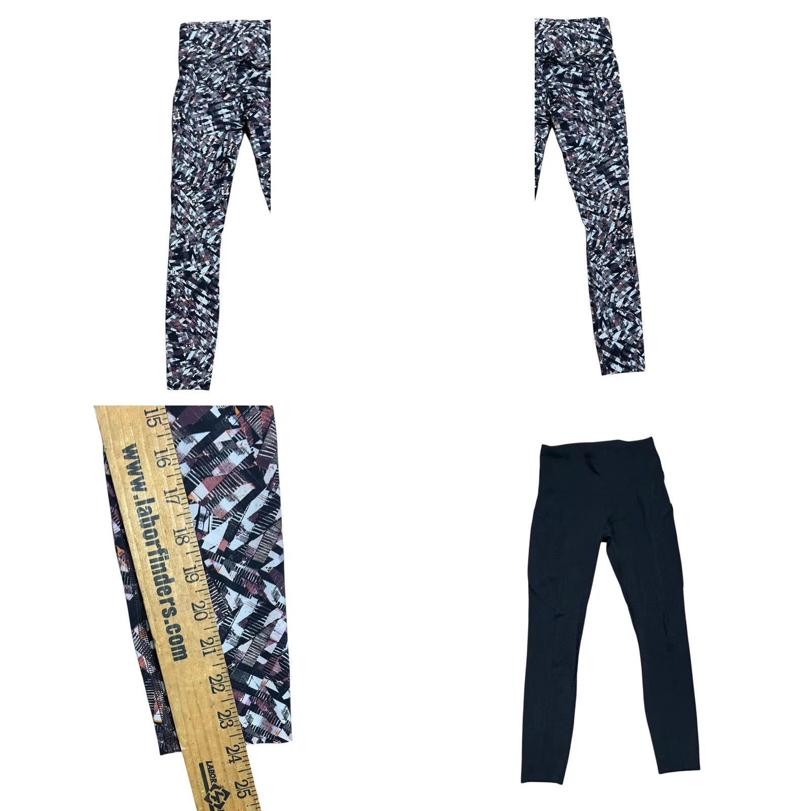 Lululemon Lululemon Leggings Women's 4 Kaleidoscope Pink & 2 Black Lot Of 3 Active Wear Leggings Athletic Yoga Running & Gym Size 27" / US 4 / IT 40 - 9 Thumbnail