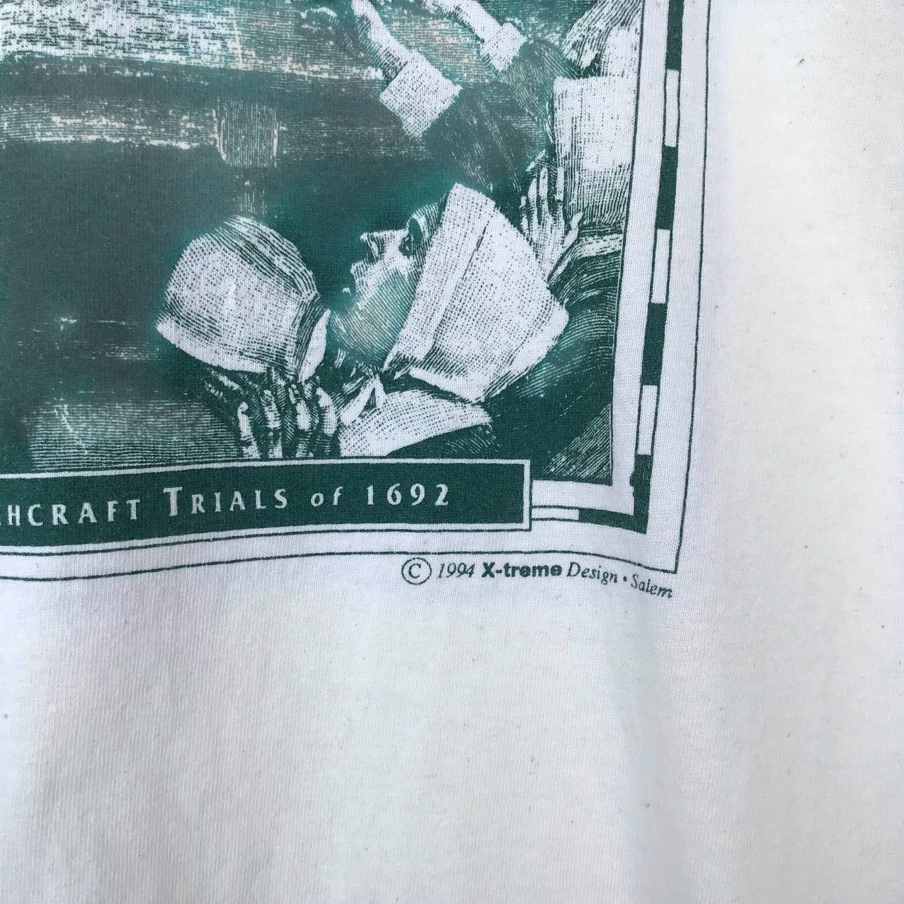 Salem Sportswear × Vintage RARE VINTAGE 1994 SALEM XTREME DESIGN WITCHCRAFT TRIALS Size US M / EU 48-50 / 2 - 10 Thumbnail