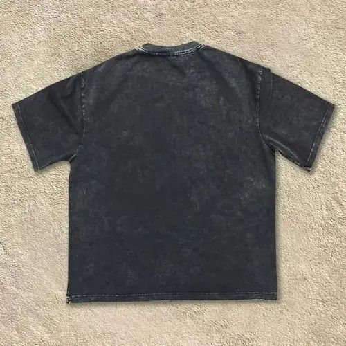 VIBE Adachi x Hada Washed distressed star pattern cotton t-shirt Size US L / EU 52-54 / 3 - 2 Thumbnail