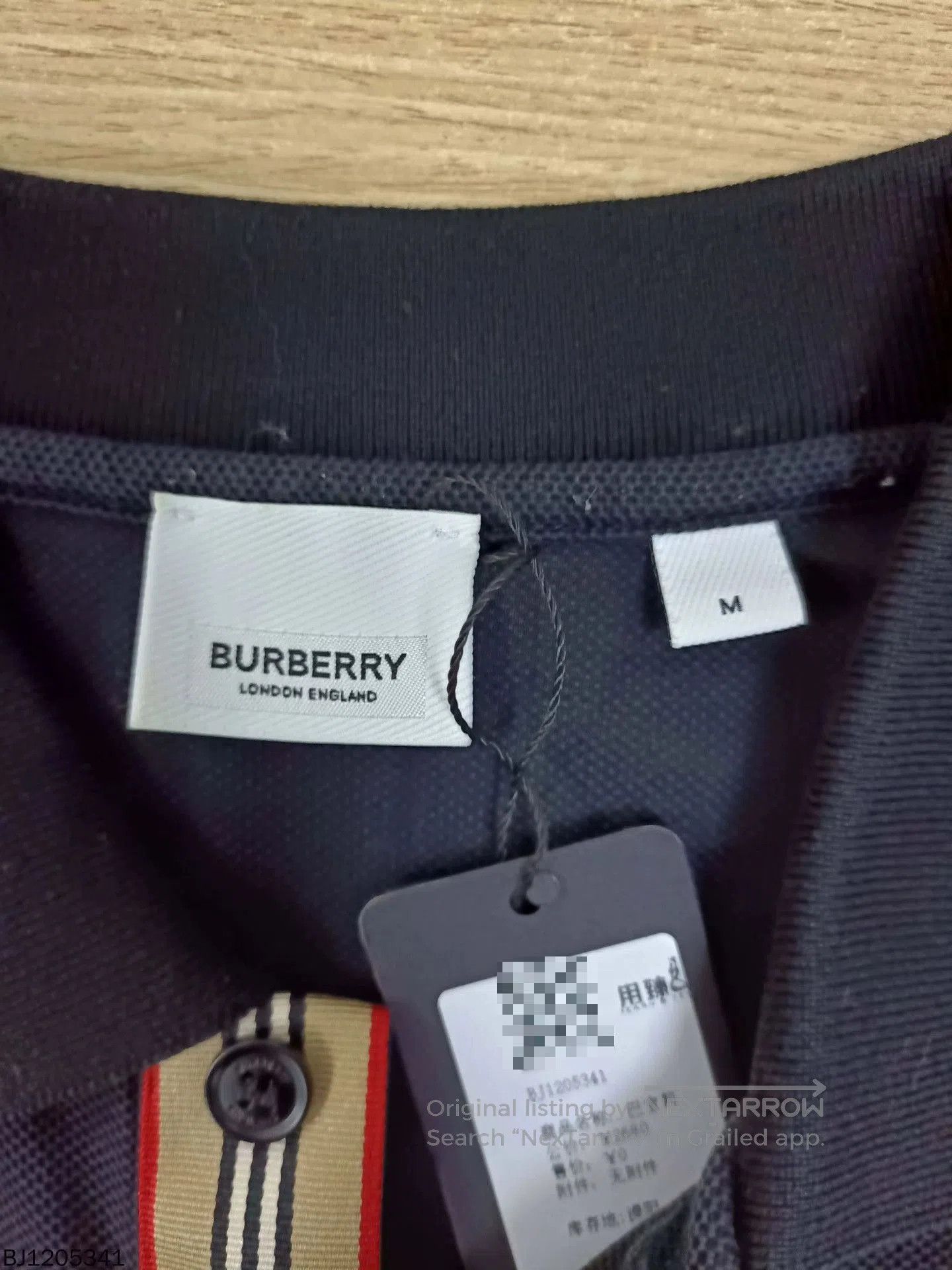 Burberry burberry embroidered short sleeve polo M size. Size US M / EU 48-50 / 2 - 4 Thumbnail