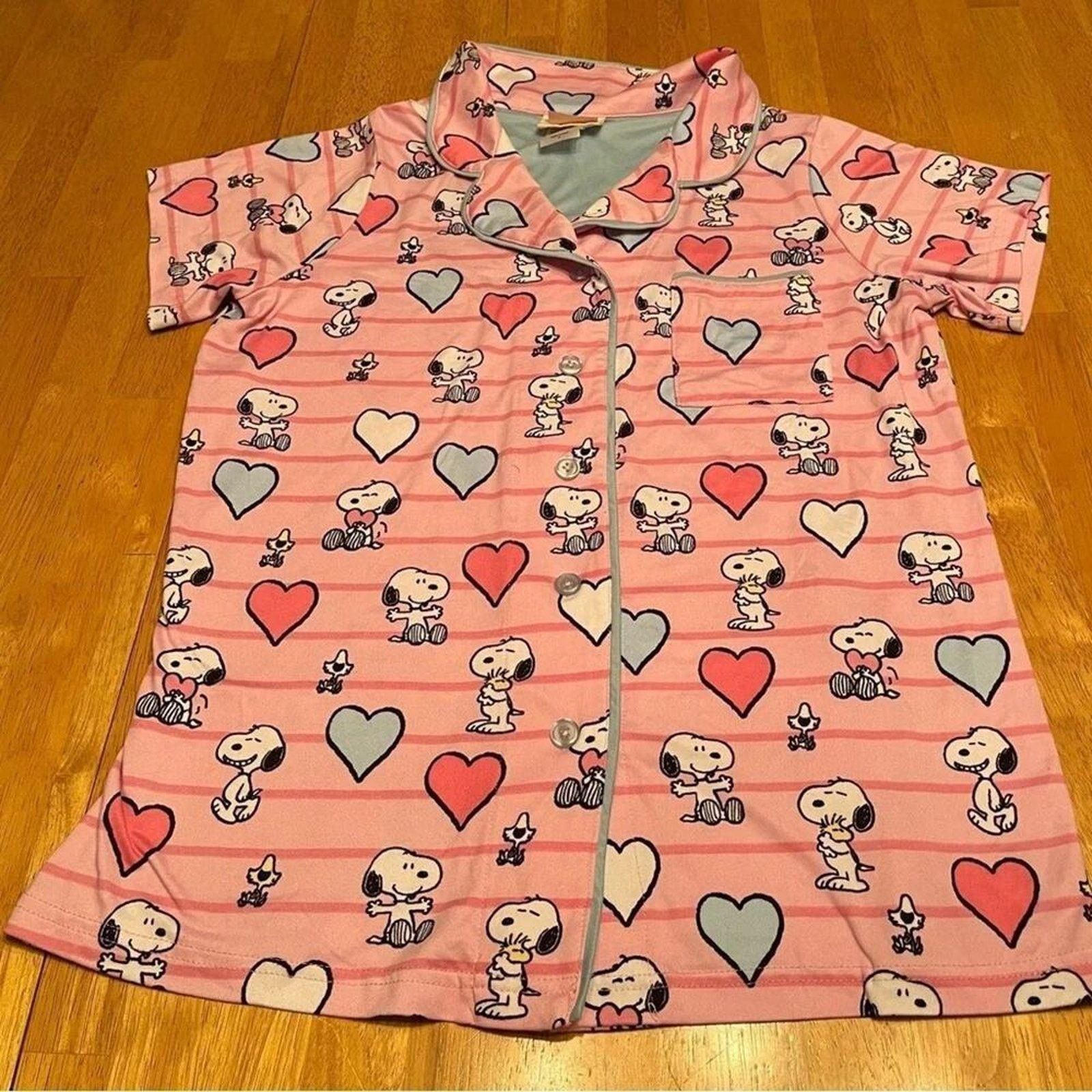 The Unbranded Brand Munki Munki + Peanut collaboration pajama top, size Medium Size M / US 6-8 / IT 42-44 - 1 Thumbnail