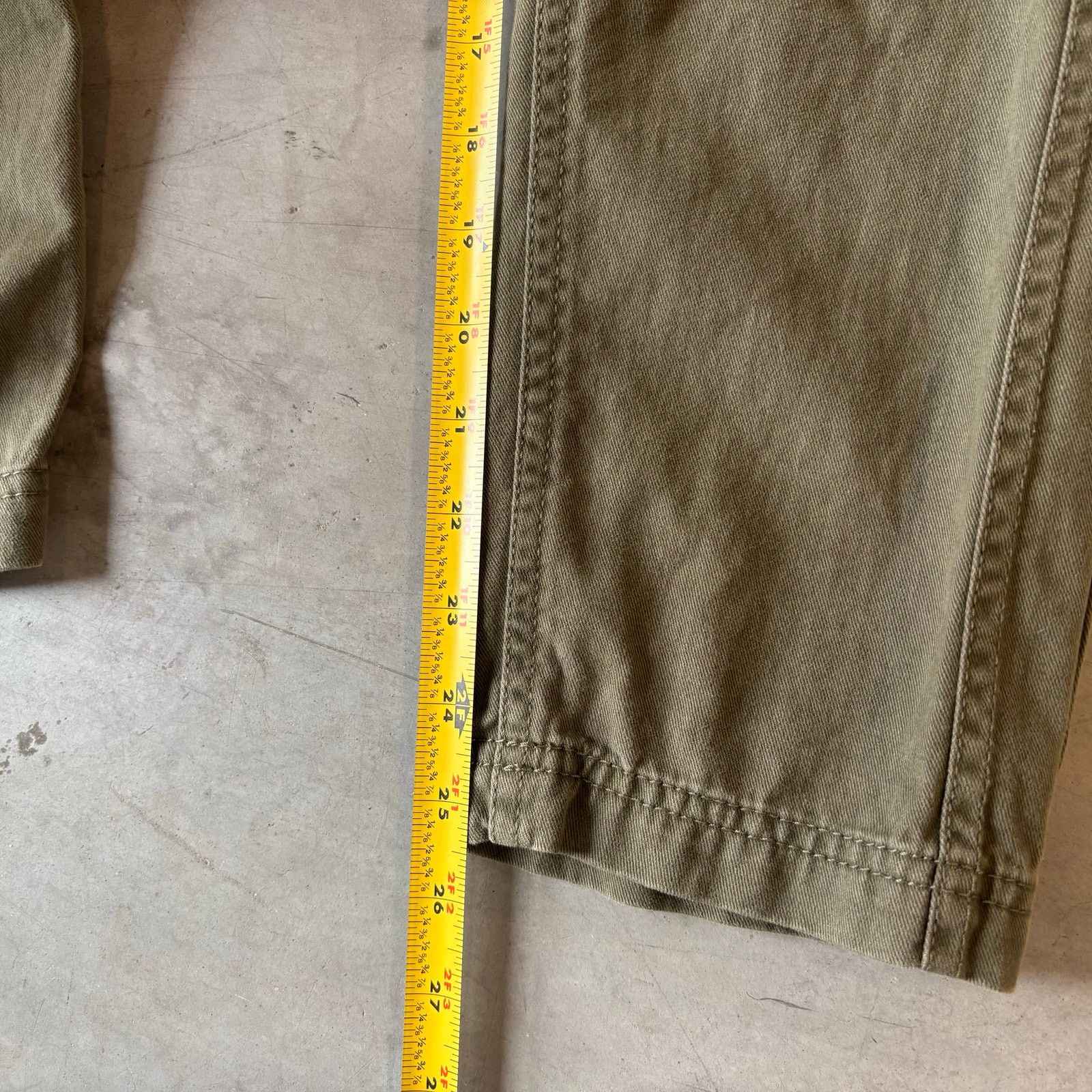 Vintage Vintage Y2K Green Earthtone Utility Cargo Pants Size US 30 / EU 46 - 4 Thumbnail