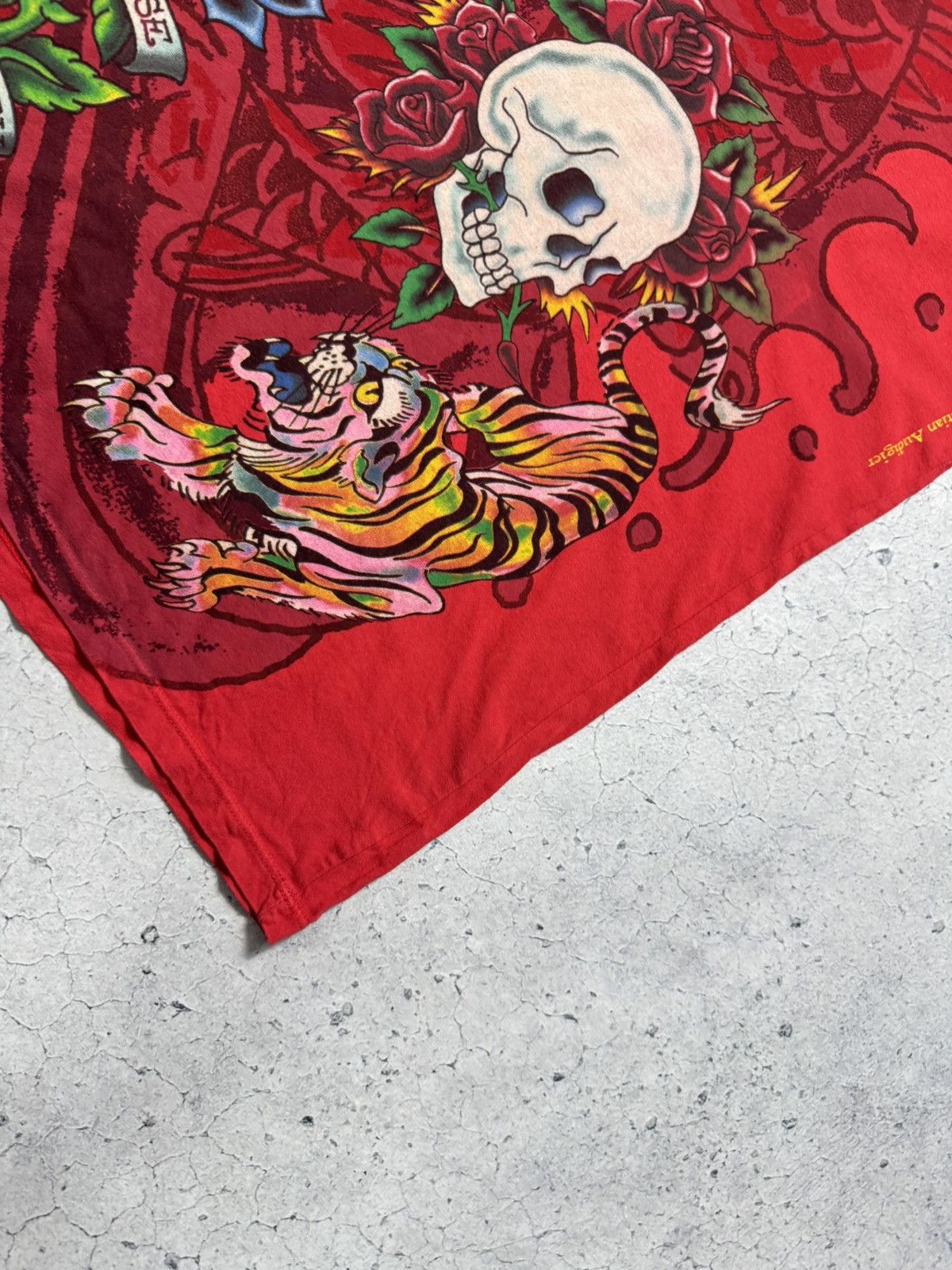 Ed Hardy Ed Hardy By Christian Audigier Vintage T-Shirt Big Logo Hype Size US XL / EU 56 / 4 - 5 Thumbnail