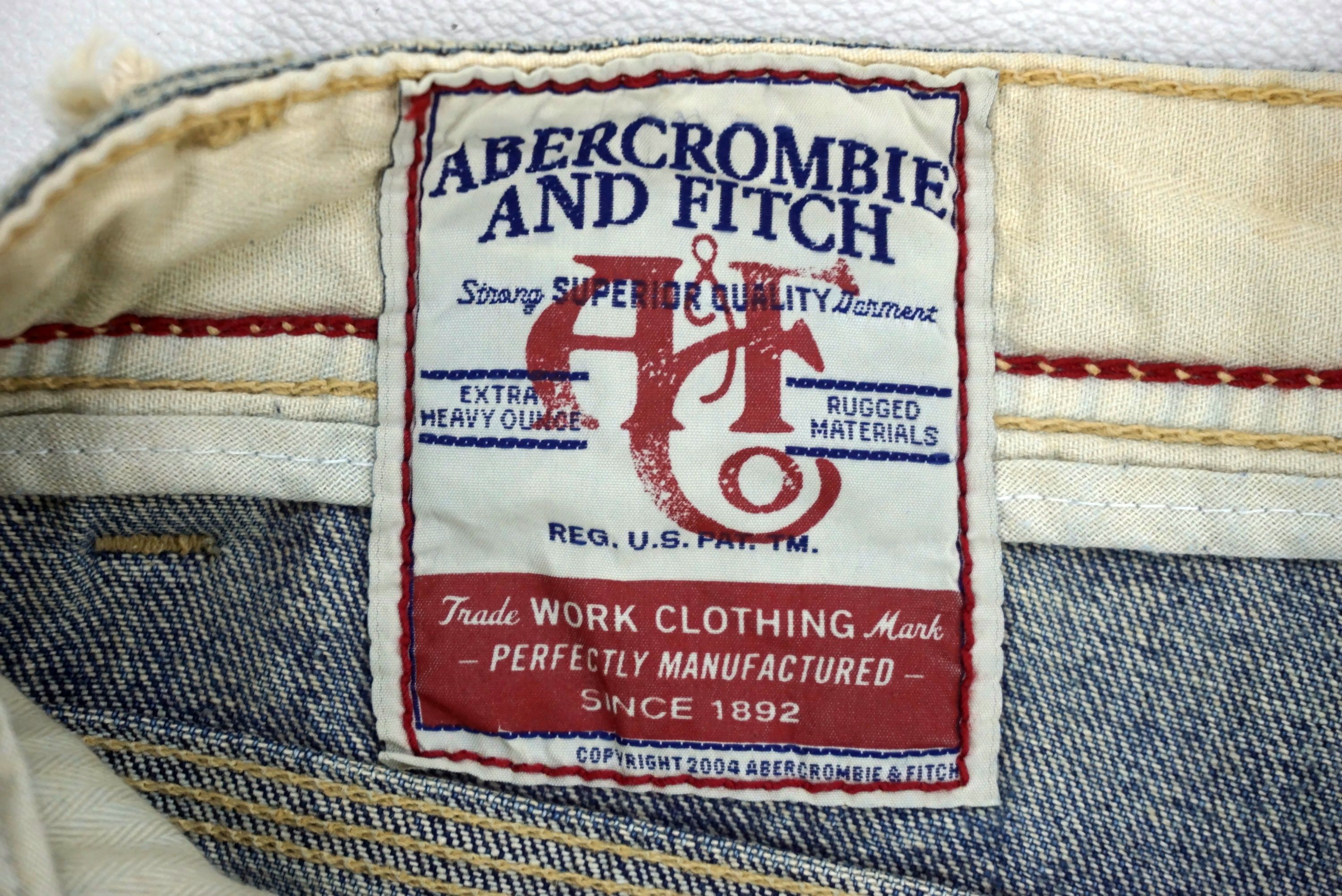 Abercrombie & Fitch Abercrombie Jeans Size W35xL31 Baggy Workwear Denim Size US 32 / EU 48 - 5 Thumbnail