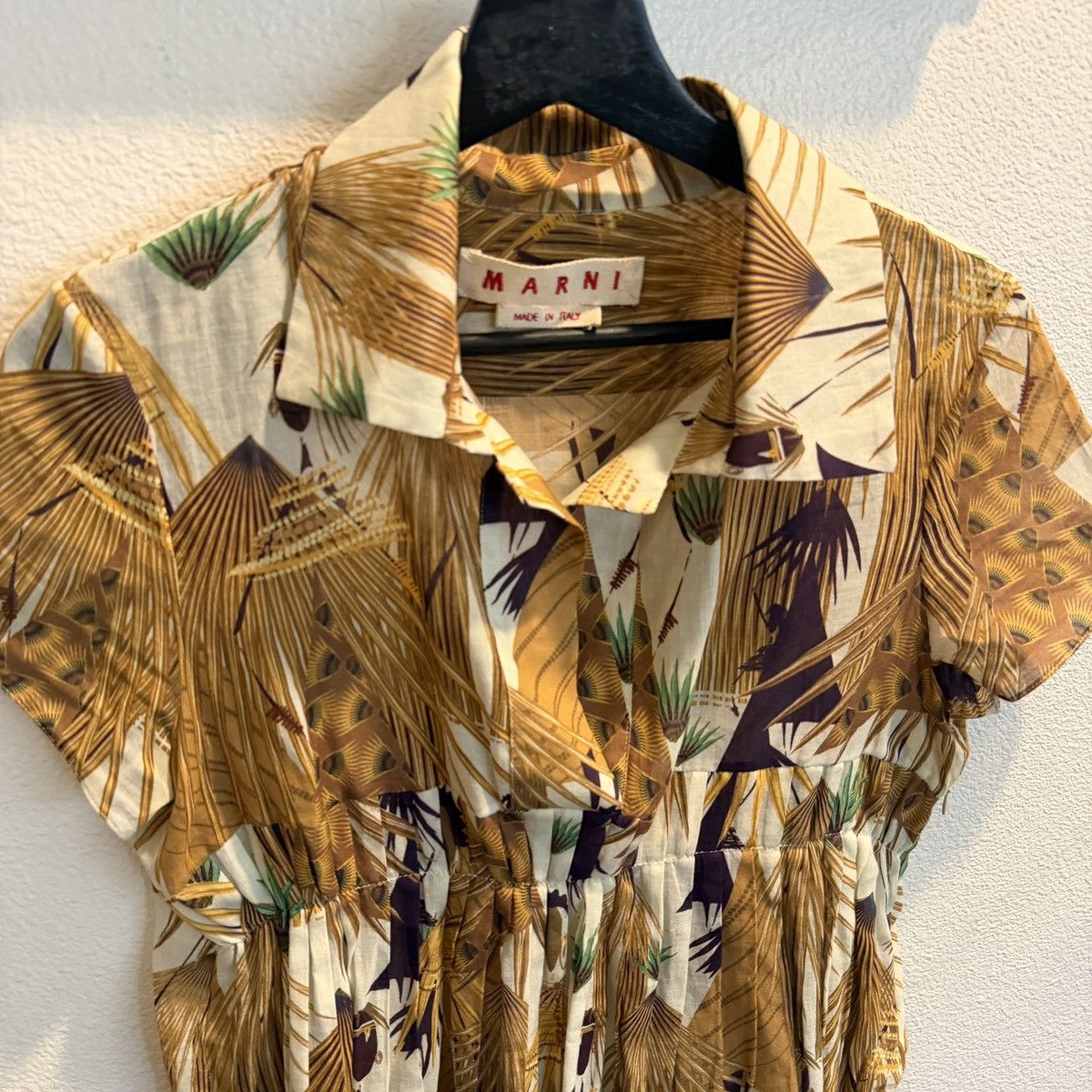 Marni Marni short-sleeve collared shirt Size S / US 4 / IT 40 - 4 Thumbnail