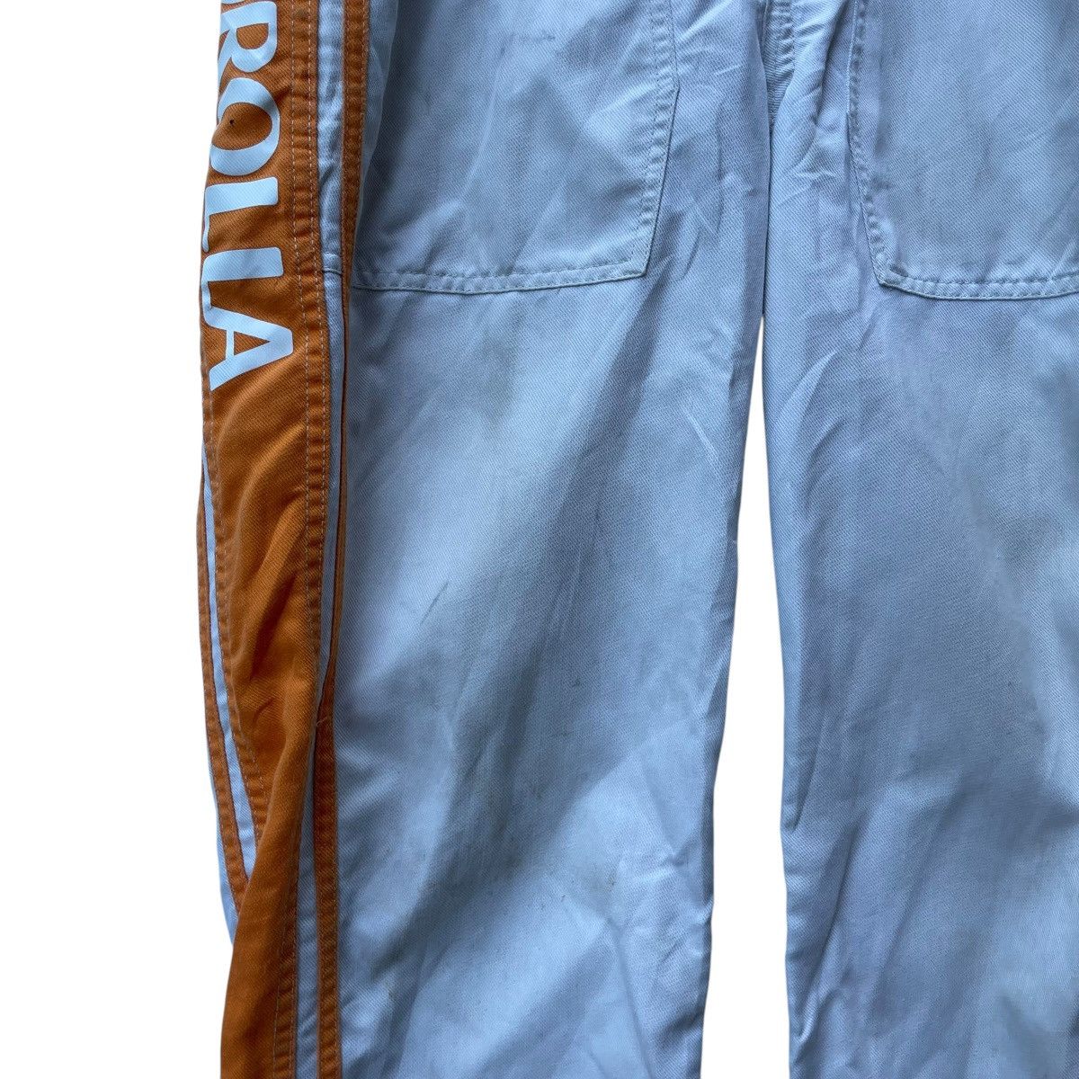Vintage 💥Vintage Toyota Corolla Techno Top Crew Coverall Workwear Size US 31 - 4 Thumbnail