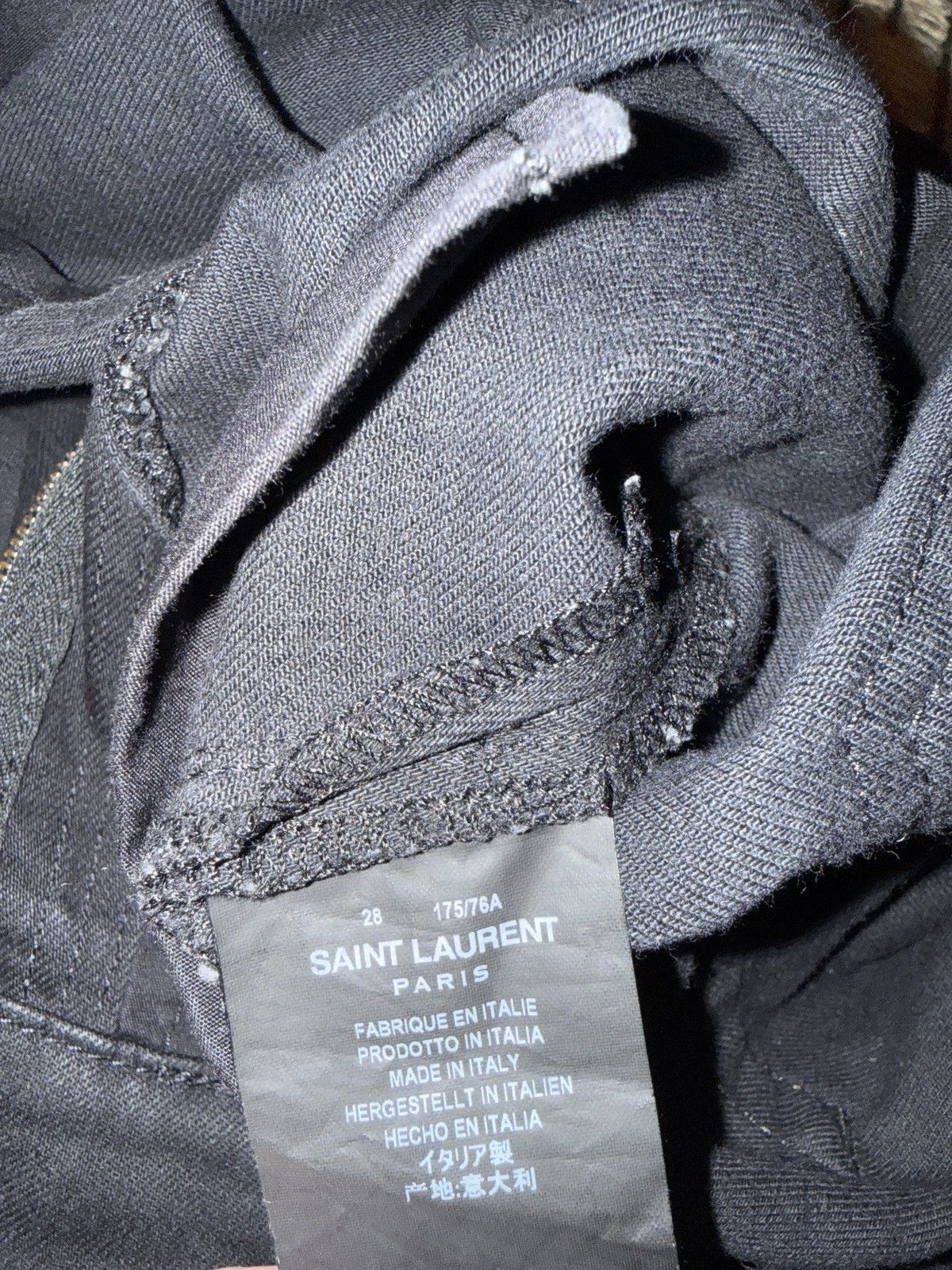 Saint Laurent Paris D01 Mens Denim Size US 28 / EU 44 - 4 Thumbnail