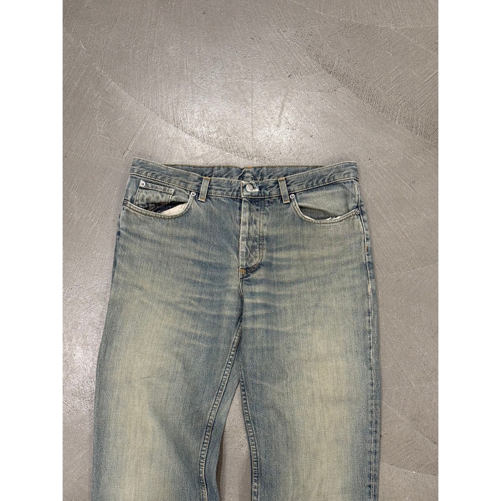 Helmut Lang 2000s Helmut Lang faded jeans Size US 31 - 4 Thumbnail