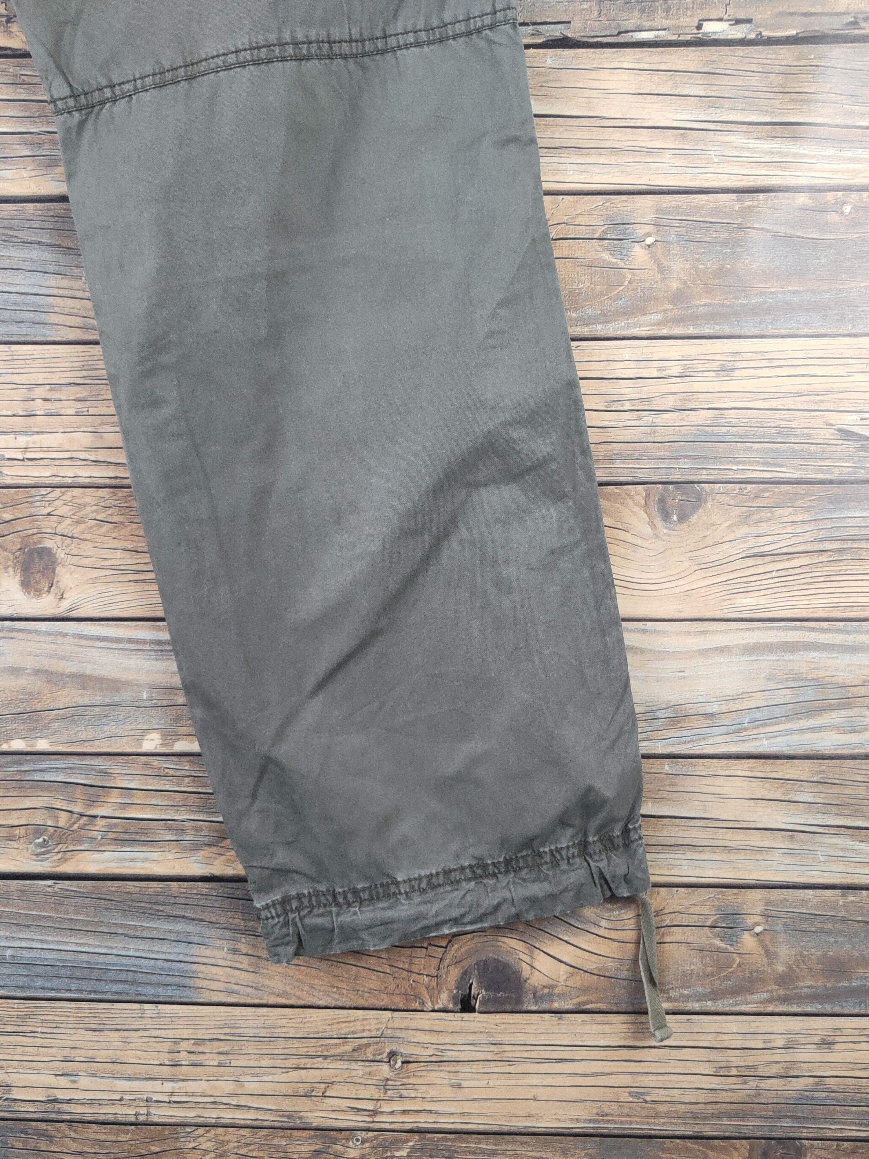 Japanese Brand DL Uniqlo Dark Green Multipocket Cargo Pants #1921 Size US 32 / EU 48 - 11 Thumbnail