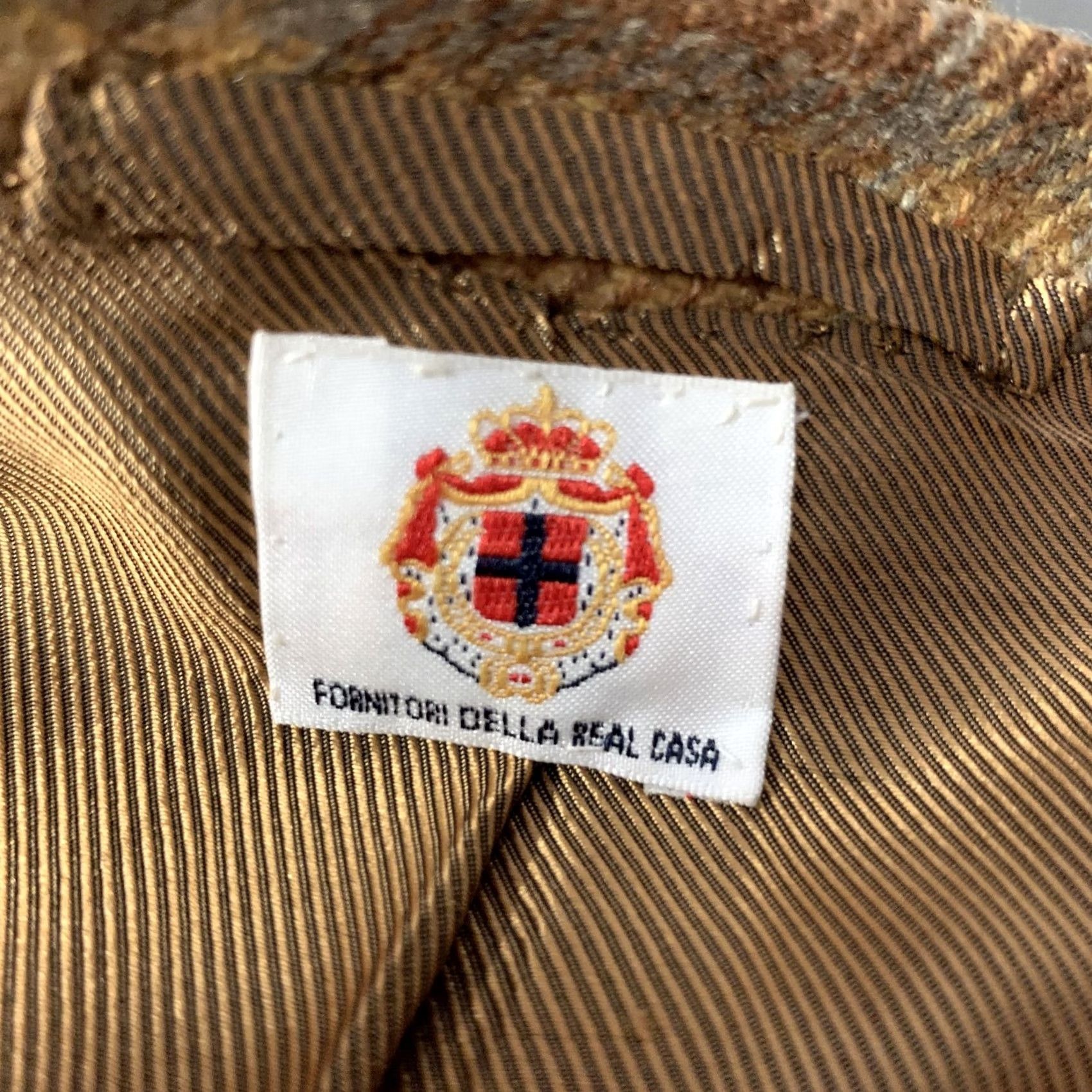 Camel BORRELLI Brown Camel Plaid Cashmere Sport Coat 44 Mens Size US S / EU 44-46 / 1 - 7 Thumbnail