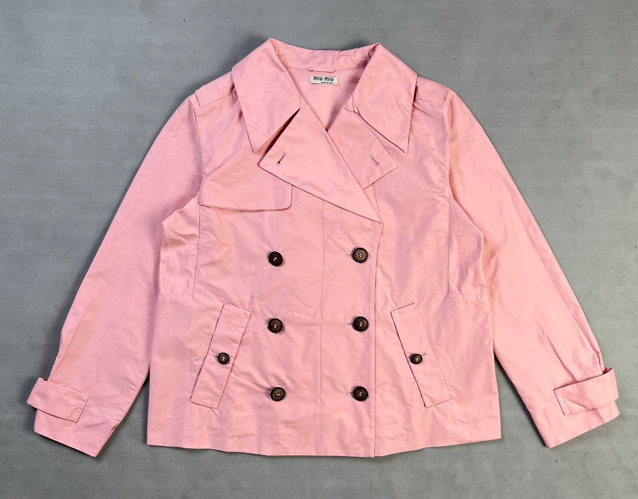 Miu Miu Miumiu Peacoat Jacket Size XS / US 0-2 / IT 36-38 - 1 Thumbnail