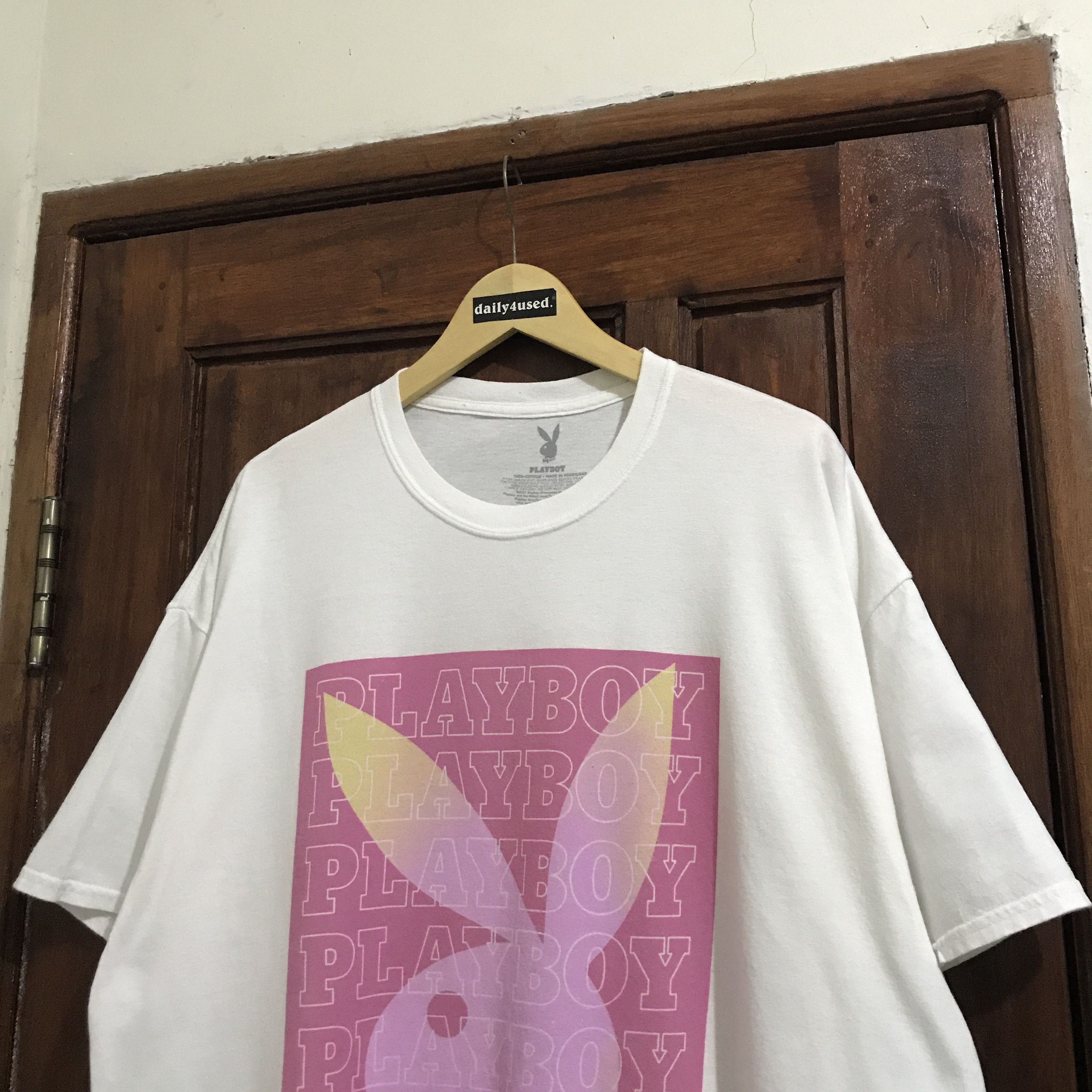 Playboy Playboy Bunny Big Logo T Shirt Size US XL / EU 56 / 4 - 1 Thumbnail