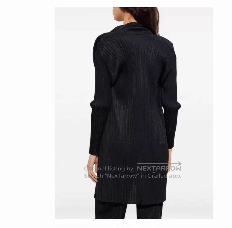 Issey Miyake Issey Miyake Black cardigan Size XXL / US 16-18 / IT 52-54 - 2 Thumbnail