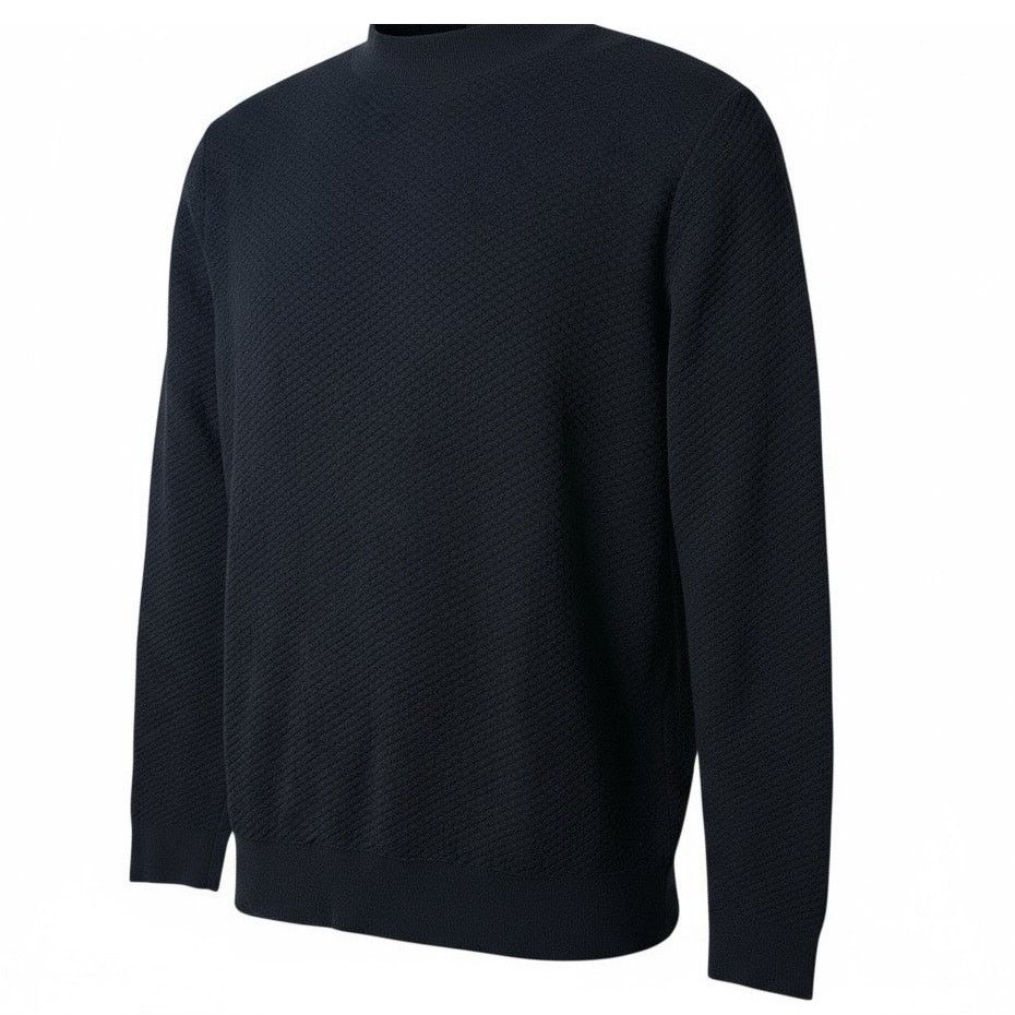 nwt A.P.C. Diamond Matelasse Pullover Dark Navy Men size S