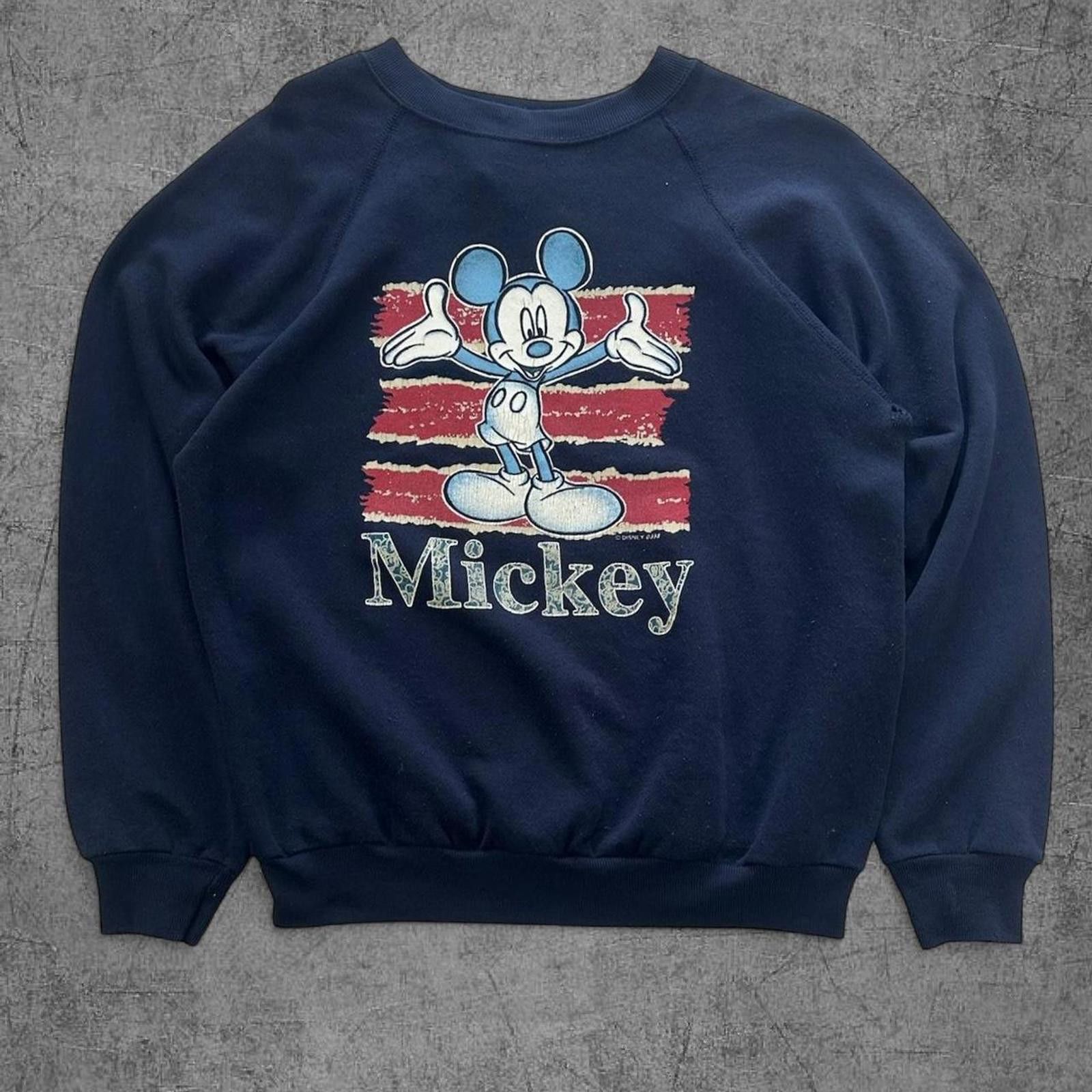 Disney 90s Mickey Mouse Crewneck Size US M / EU 48-50 / 2 - 1 Thumbnail