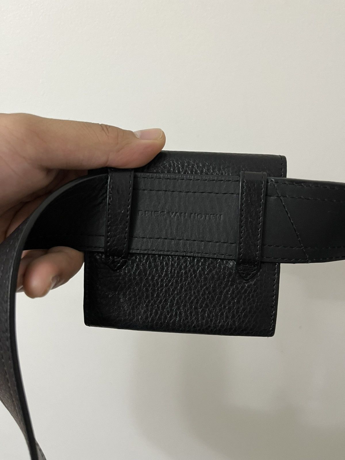 Dries Van Noten Dries Van Noten Leather Wallet Belt Size 30 - 2 Thumbnail