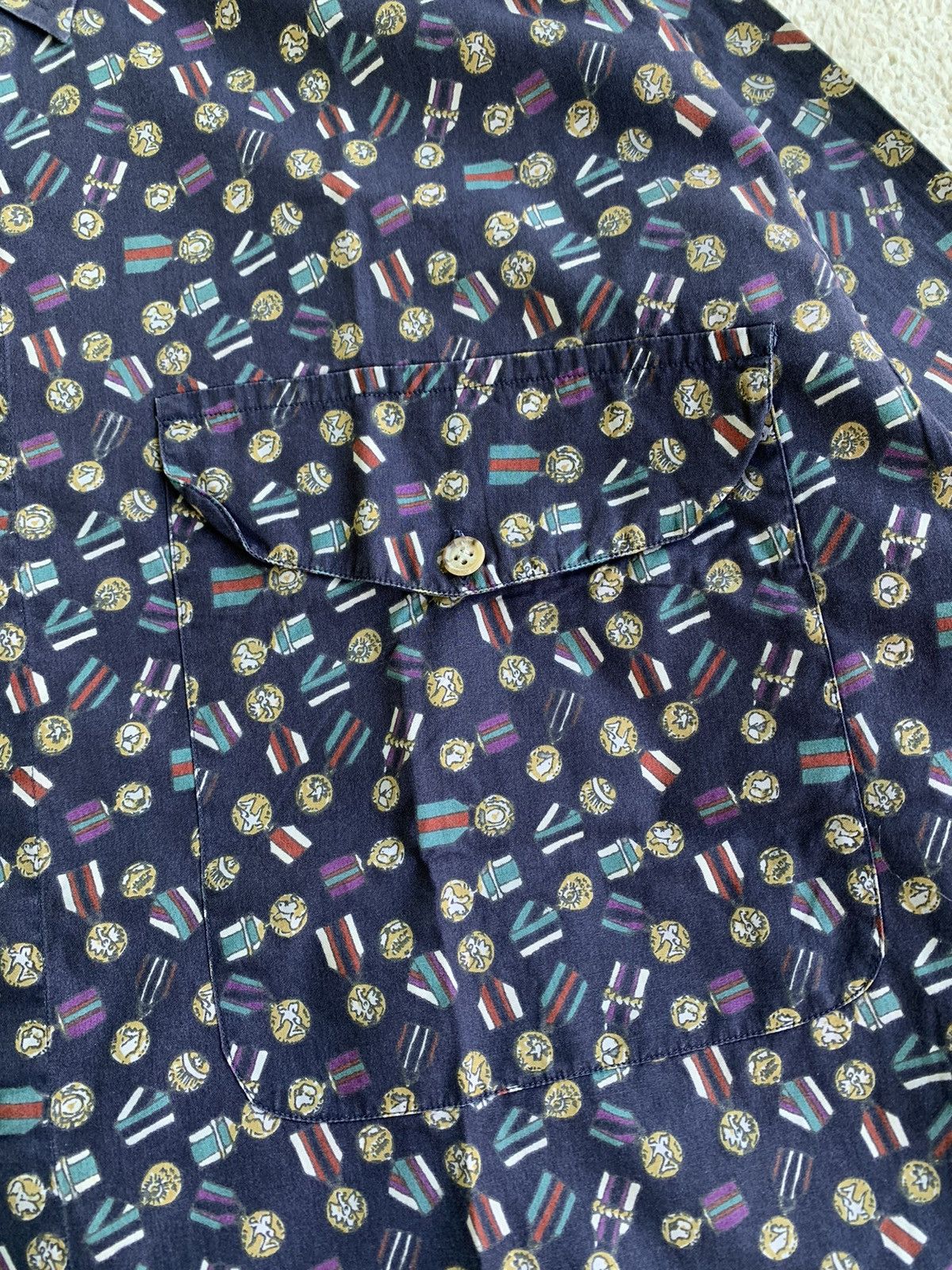 Beauty Beast × Givenchy Givenchy Gentleman Charter Print Vintage Shirt Size US M / EU 48-50 / 2 - 5 Thumbnail