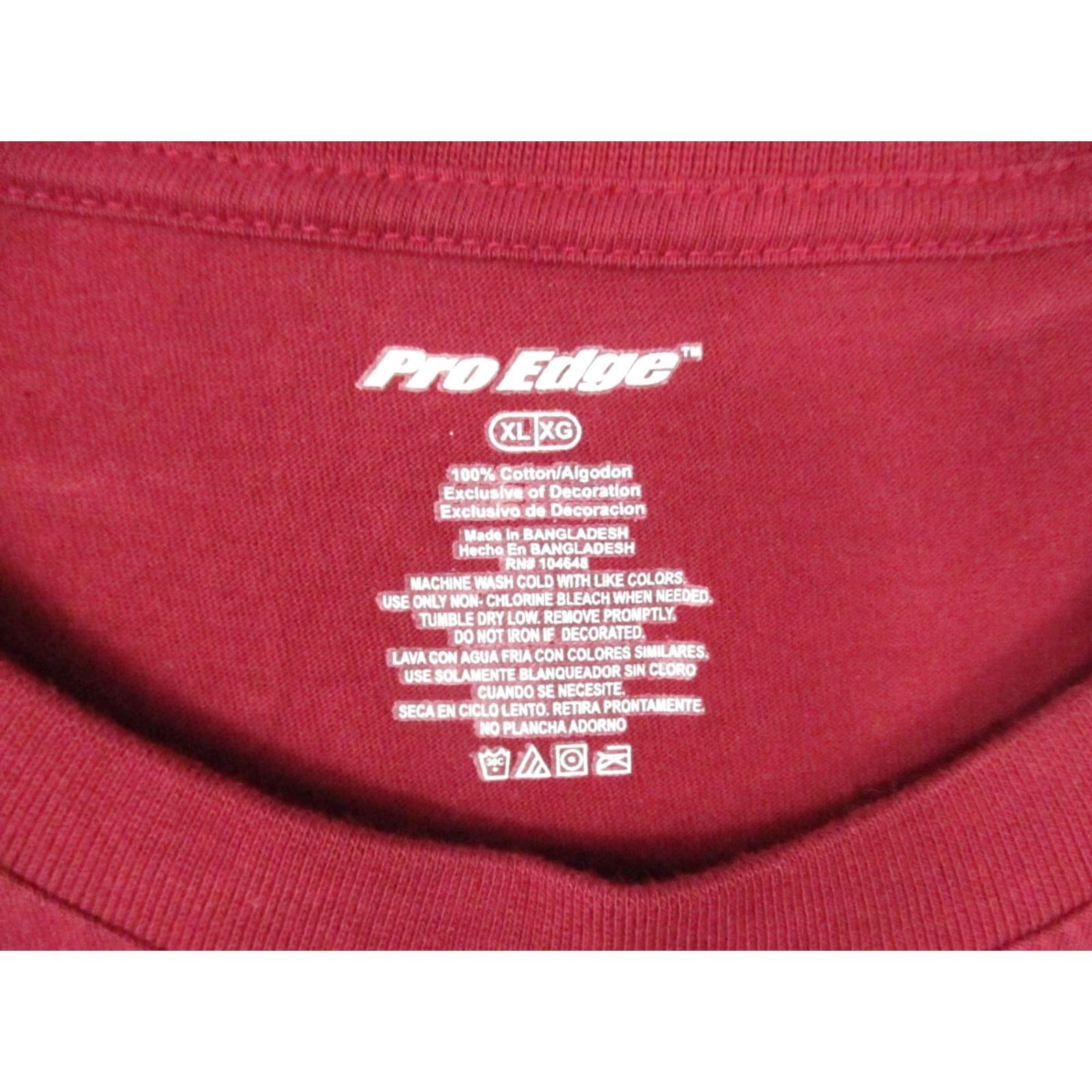 Vintage Alabama Crimson Tide Shirt Large Mens Football Red Short Sleeve Size US L / EU 52-54 / 3 - 4 Thumbnail