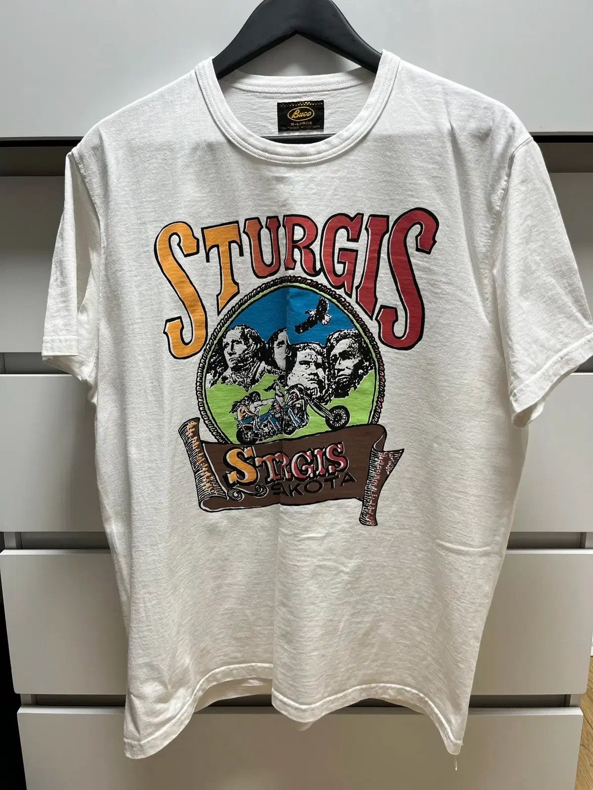 TOYS McCOY The Real McCoy’s sturgis t shirt Size US XL / EU 56 / 4 - 1 Thumbnail