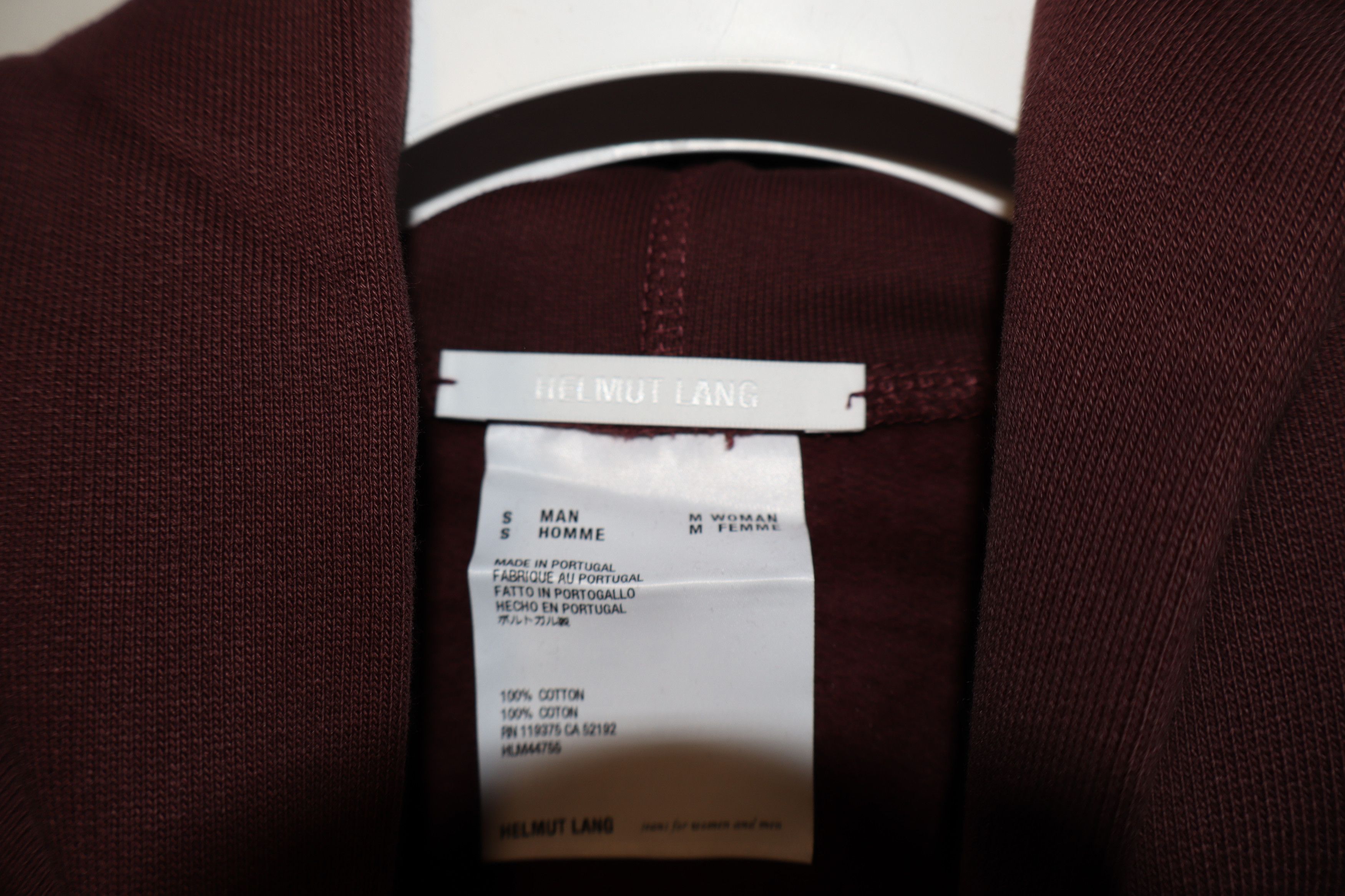 Helmut Lang Embroidered logo hoodie Size US S / EU 44-46 / 1 - 4 Thumbnail