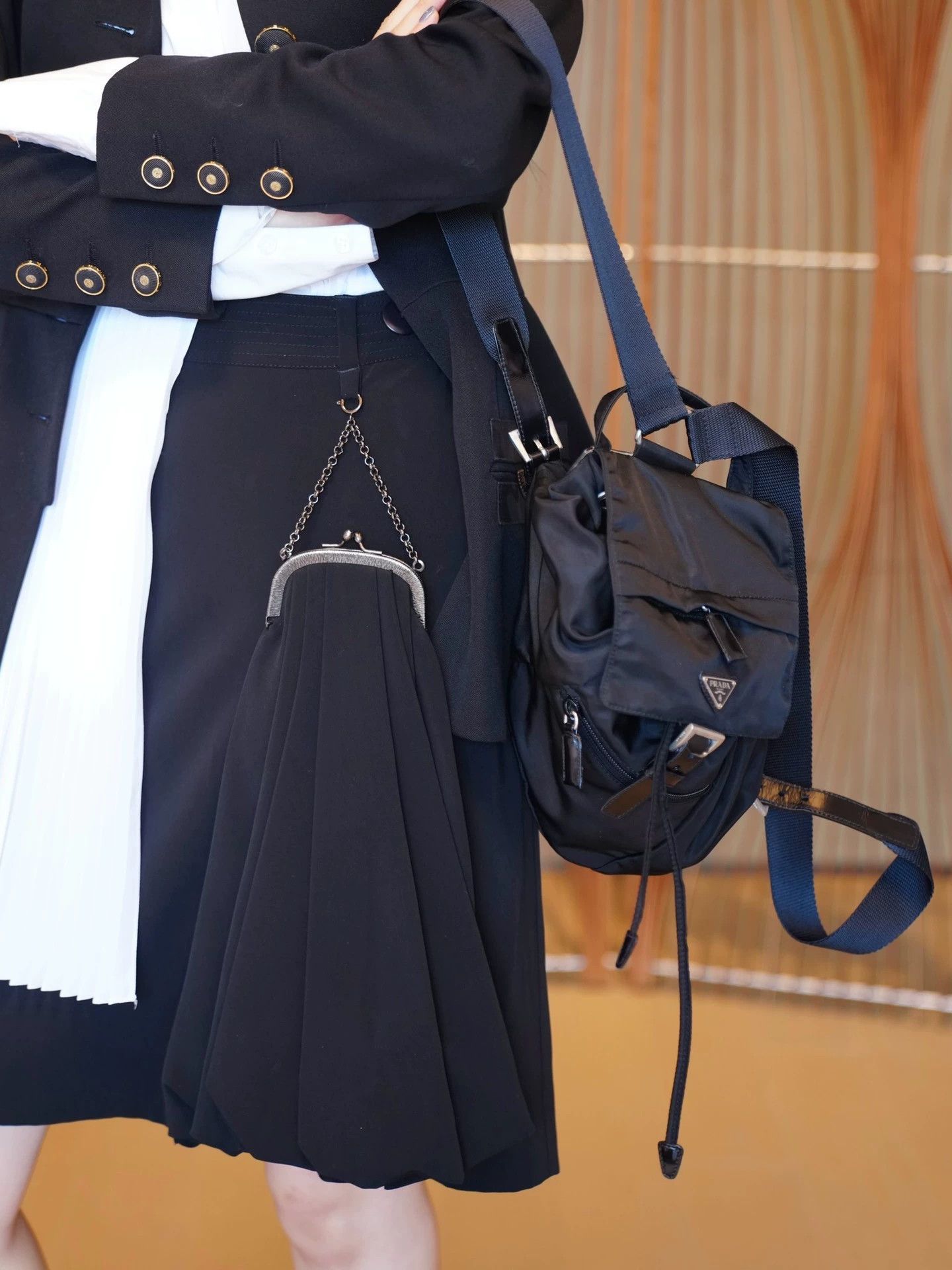 Prada Prada 2003 Poster Parachute Mini Backpack Size ONE SIZE - 9 Thumbnail