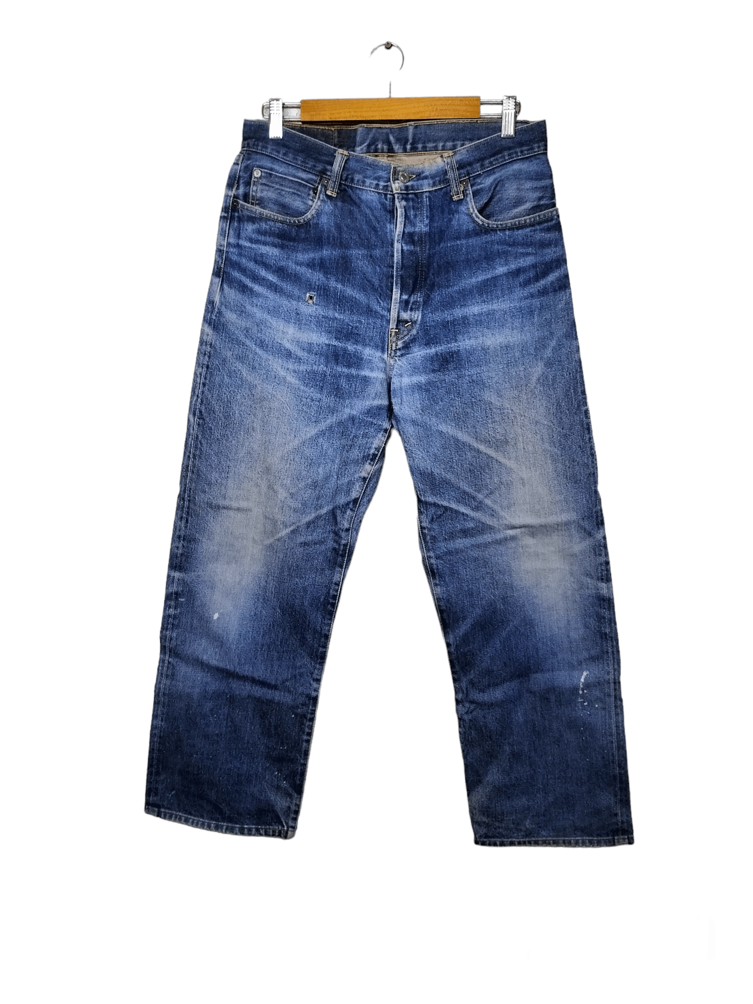 Blue Blue Japan Vintage blue blue japan selvedge jeans Size US 32 / EU 48 - 1 Thumbnail